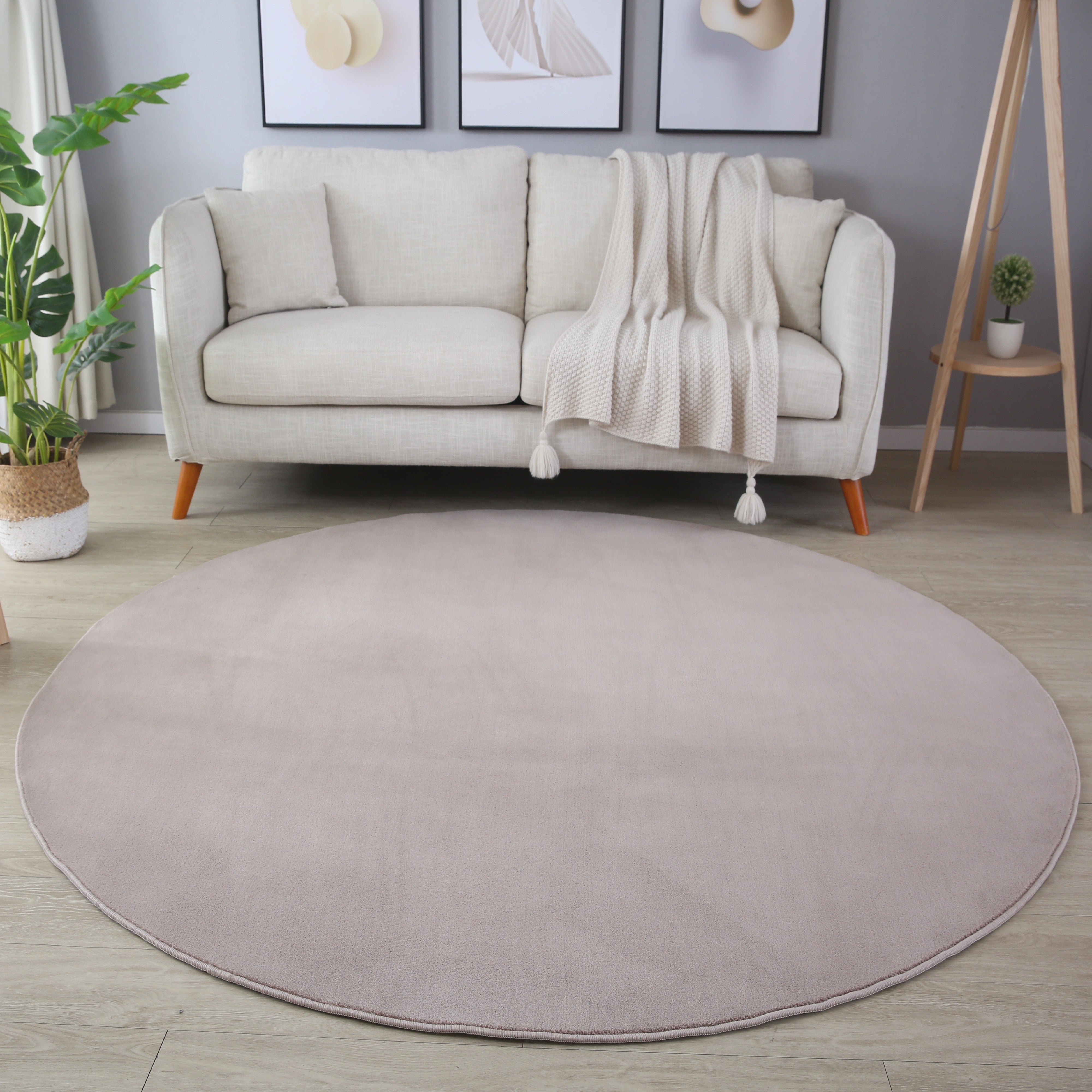 SKYLER ENFÄRGAD MATTA, 5400 BEIGE