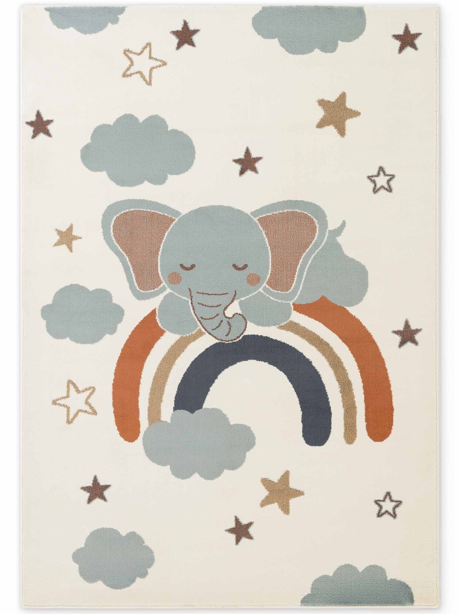 SAGOFILT FÖR BARN DREAMY JUMBO, CRÈME MULTI