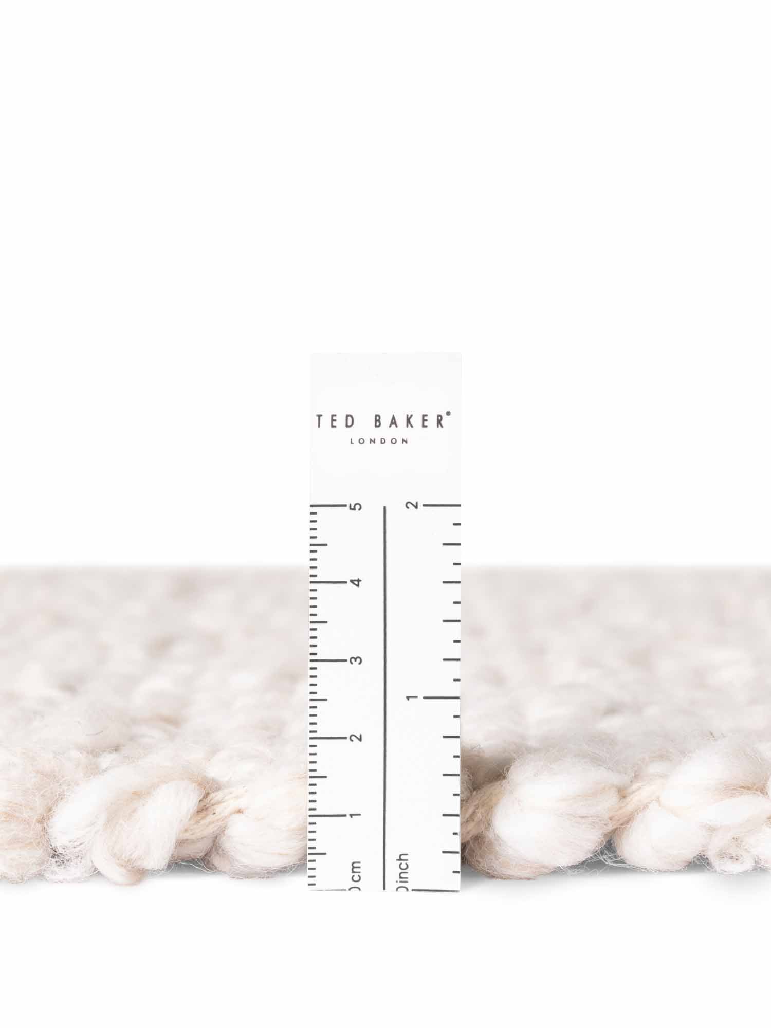 TED BAKER NOTTING HILL MJUK BOUCLE KORTLUGGIG MATTA, PORTOBELLO CREAM