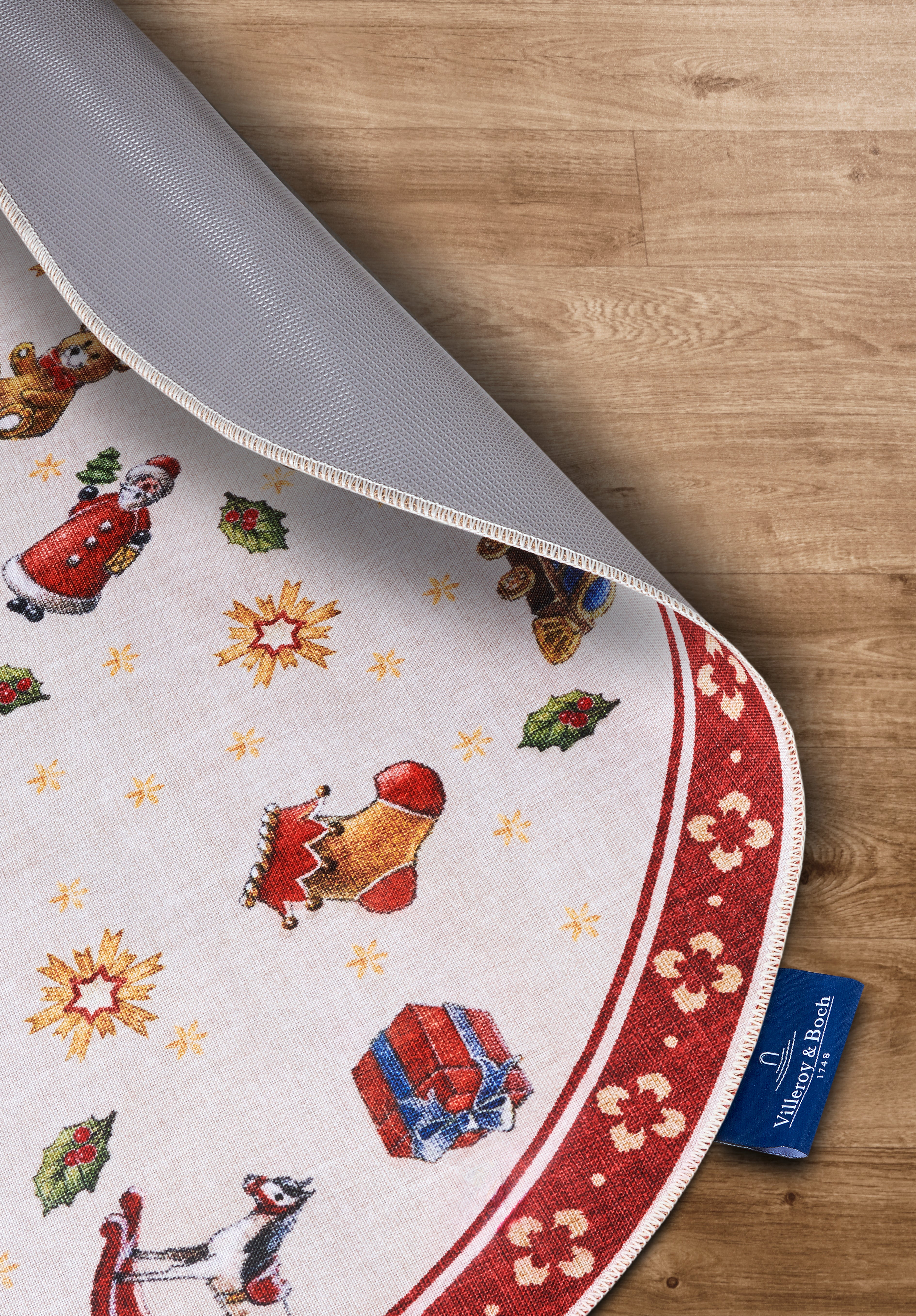 VILLEROY &amp; BOCH TOY'S DELIGHT JULMATTA, RÖD-MULTI