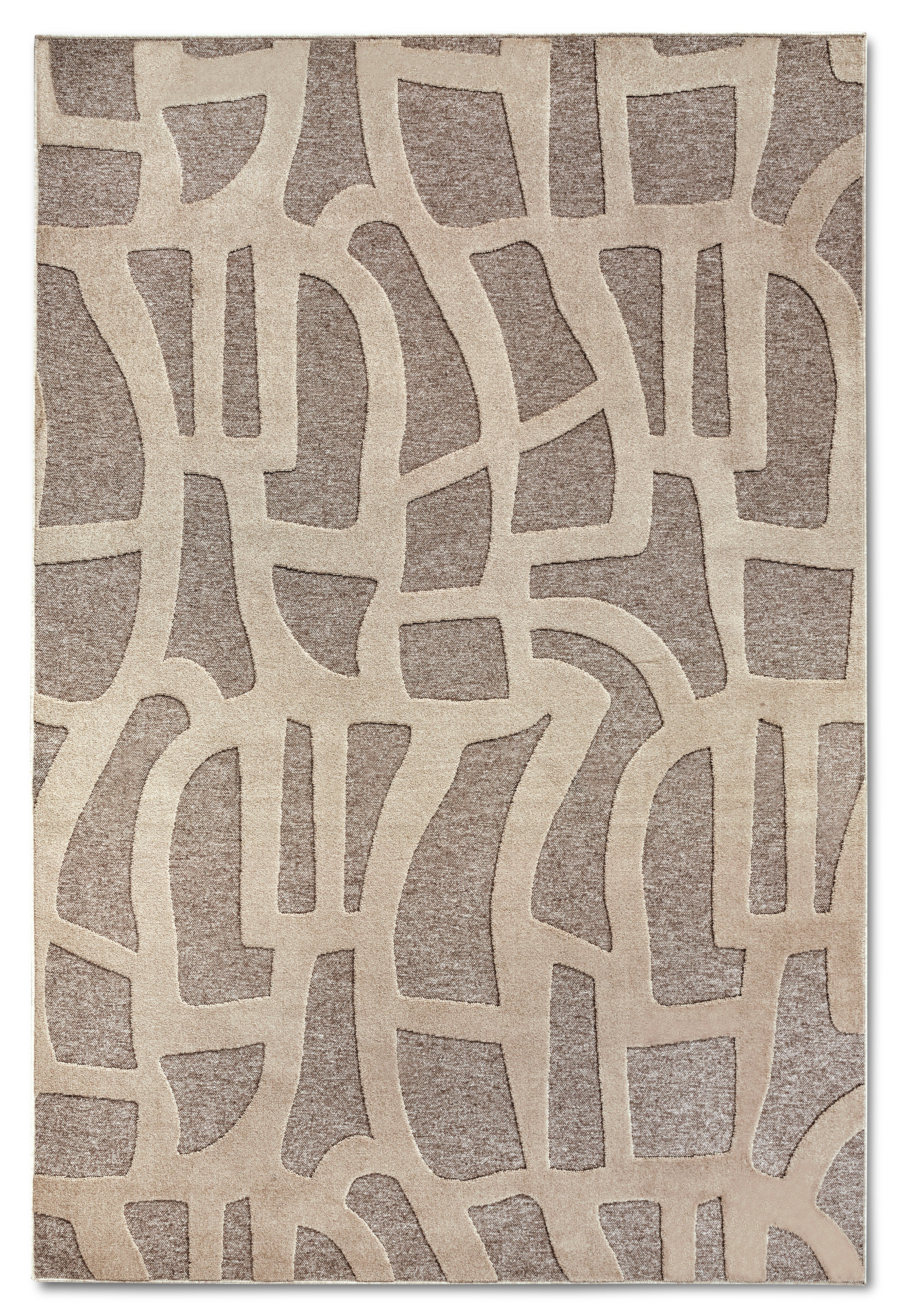 VILLEROY &amp; BOCH 106142 HÖG-LÅG Luggmatta, THERESE Naturgrå-BEIGE