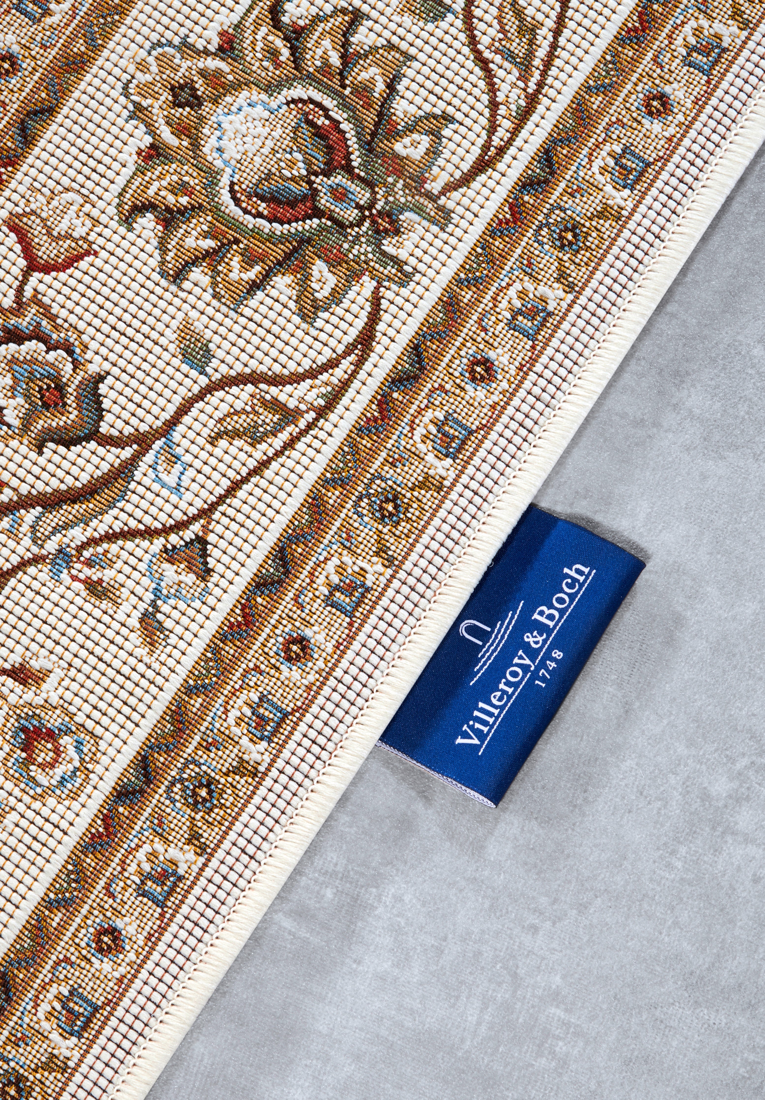 VILLEROY &amp; BOCH 106056 - INOMHUS- OCH UTOMHUSMATTA, PIERRE CREME-MULTI