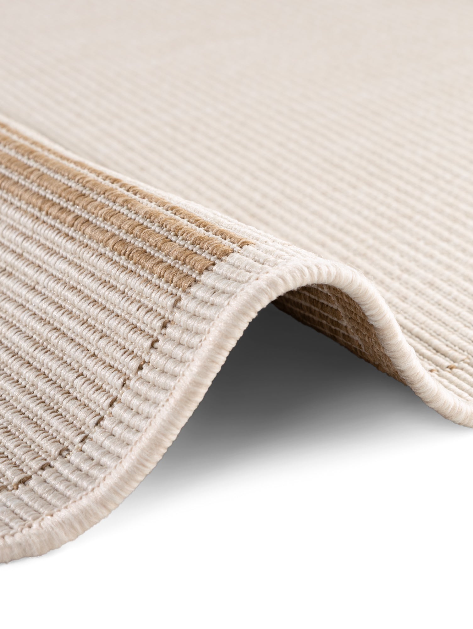 HANSE HOME DUORO - VÄNDBAR UTOMHUSMATTA, JUTE-VIT 106245
