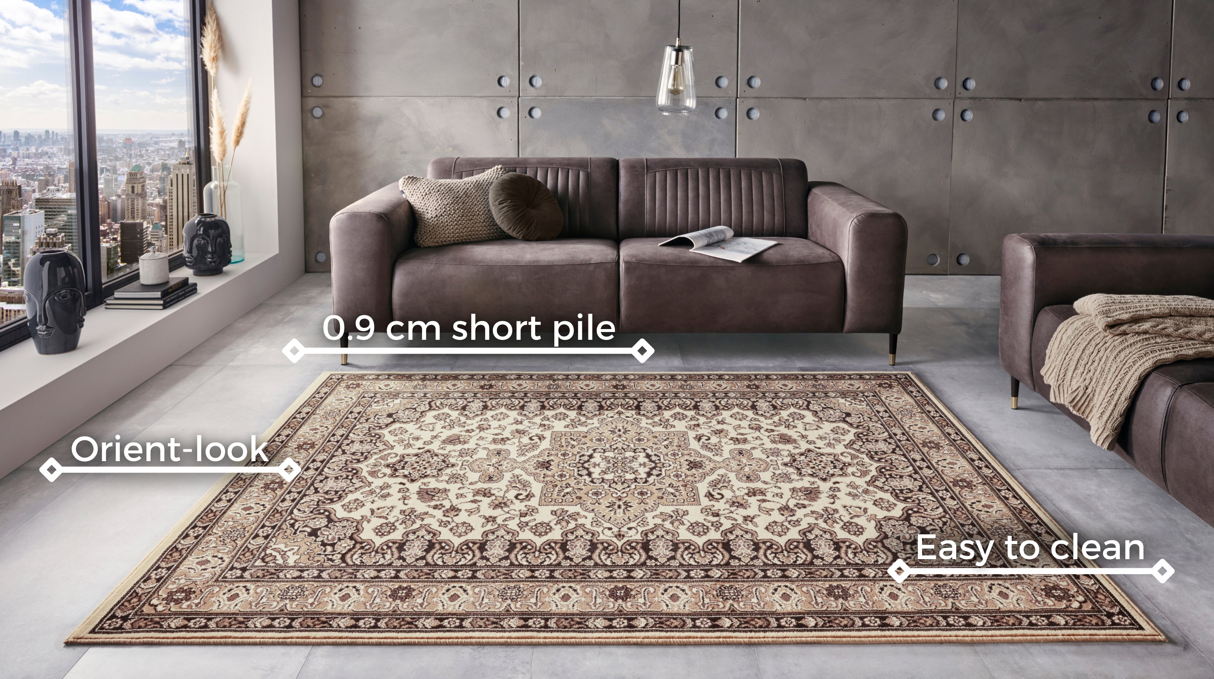 HANSE HOME MIRKAN MATTA, BEIGE 104105