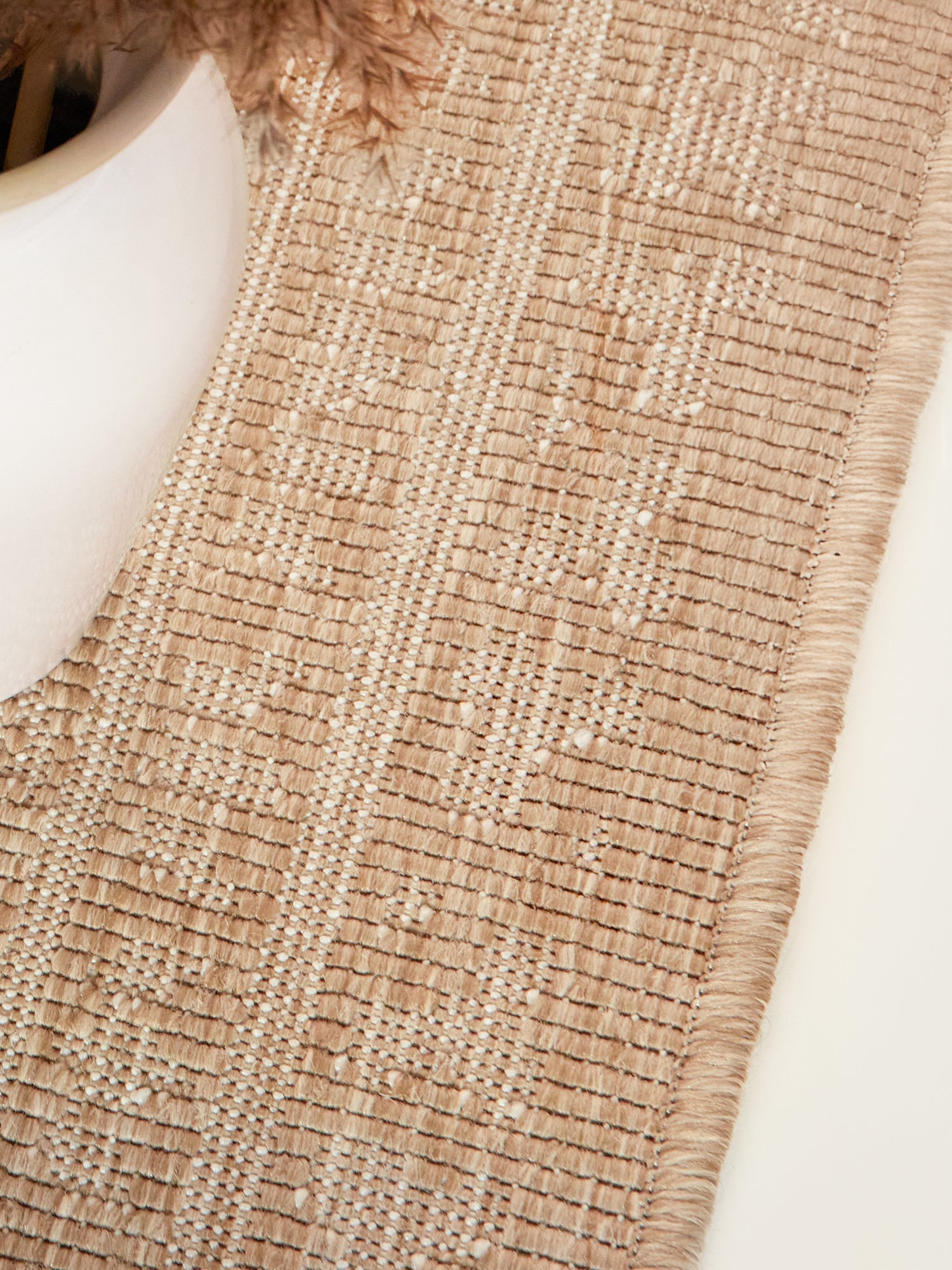 HANSE HOME DUORO - VÄNDBAR UTOMHUSMATTA, JUTE-VIT 106252