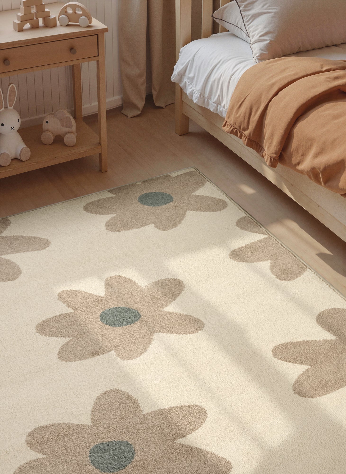 SAGOFILT FÖR BARN BLOOMY, KRÄM BEIGE