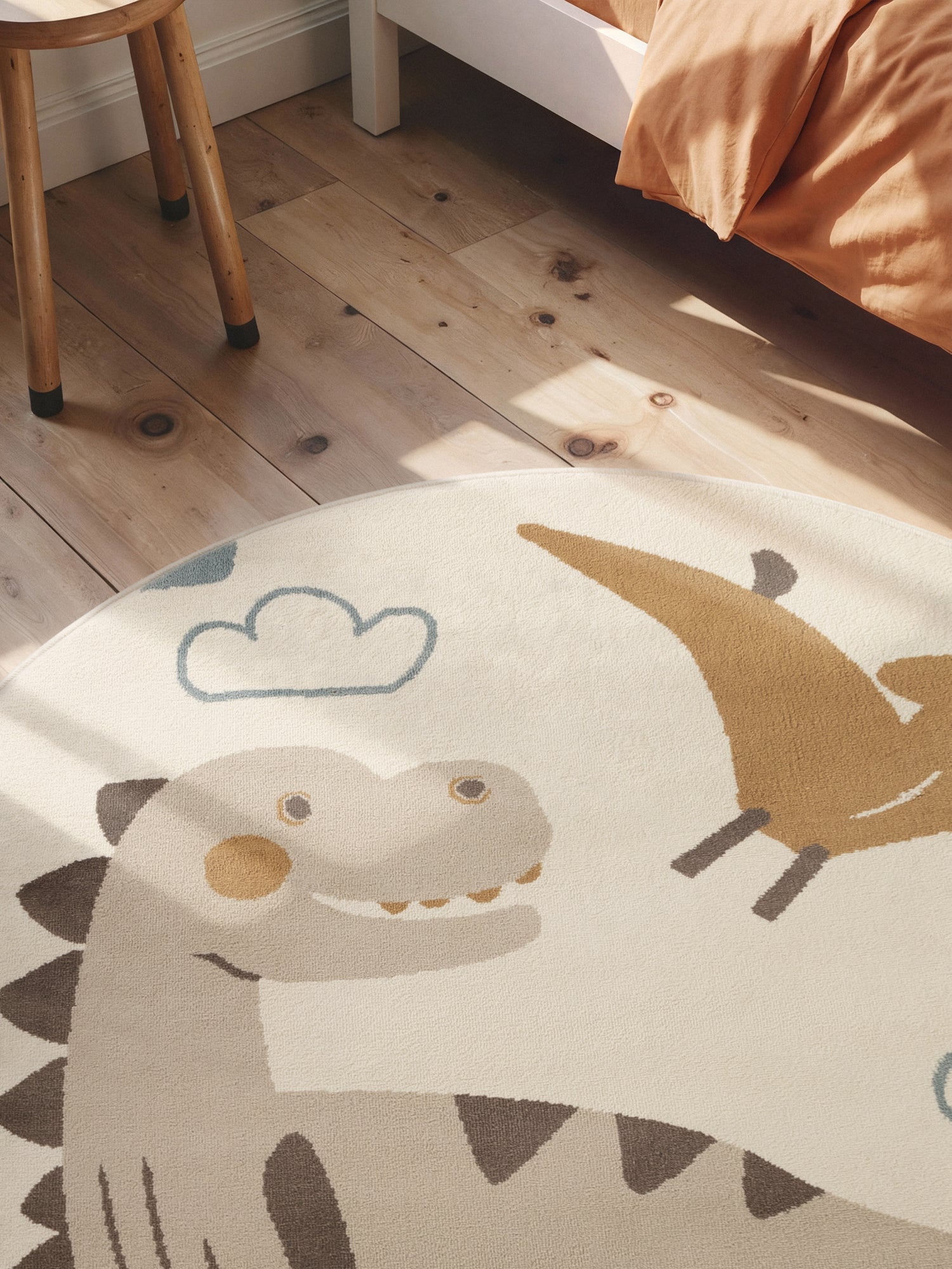 SAGOFILT FÖR BARN DINO, KRÄM MULTI