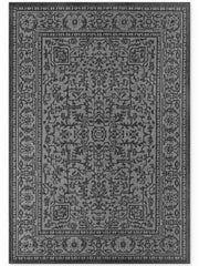 HANSE HOME DUORO - VÄNDBAR UTOMHUSMATTA, SVART-VIT 106248