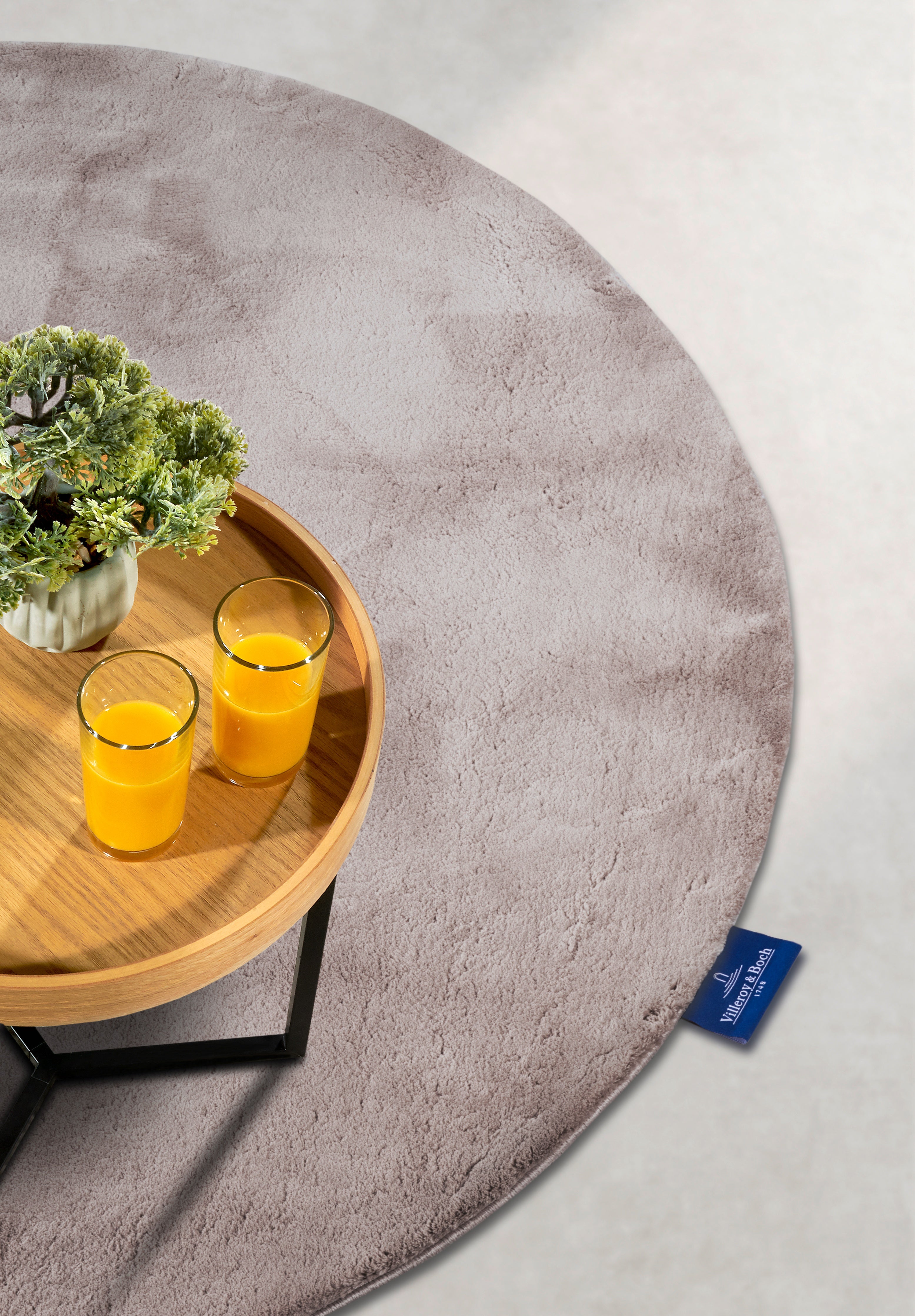VILLEROY &amp; BOCH 106160 LÅG LAGMATTA, LEON LJUSGRÅ