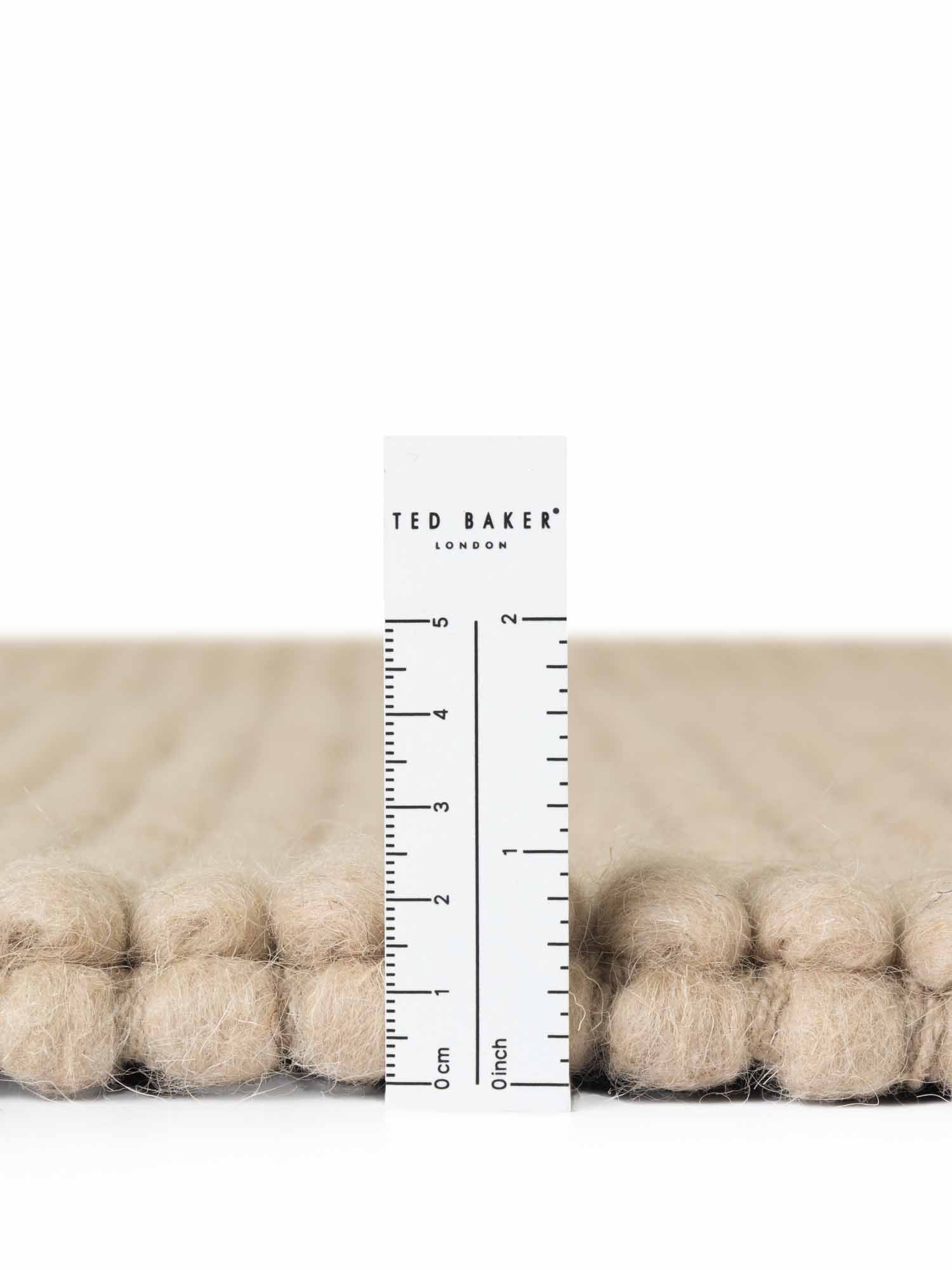 TED BAKER RICHMOND ULLPLÄD DIANA, LJUS BEIGE