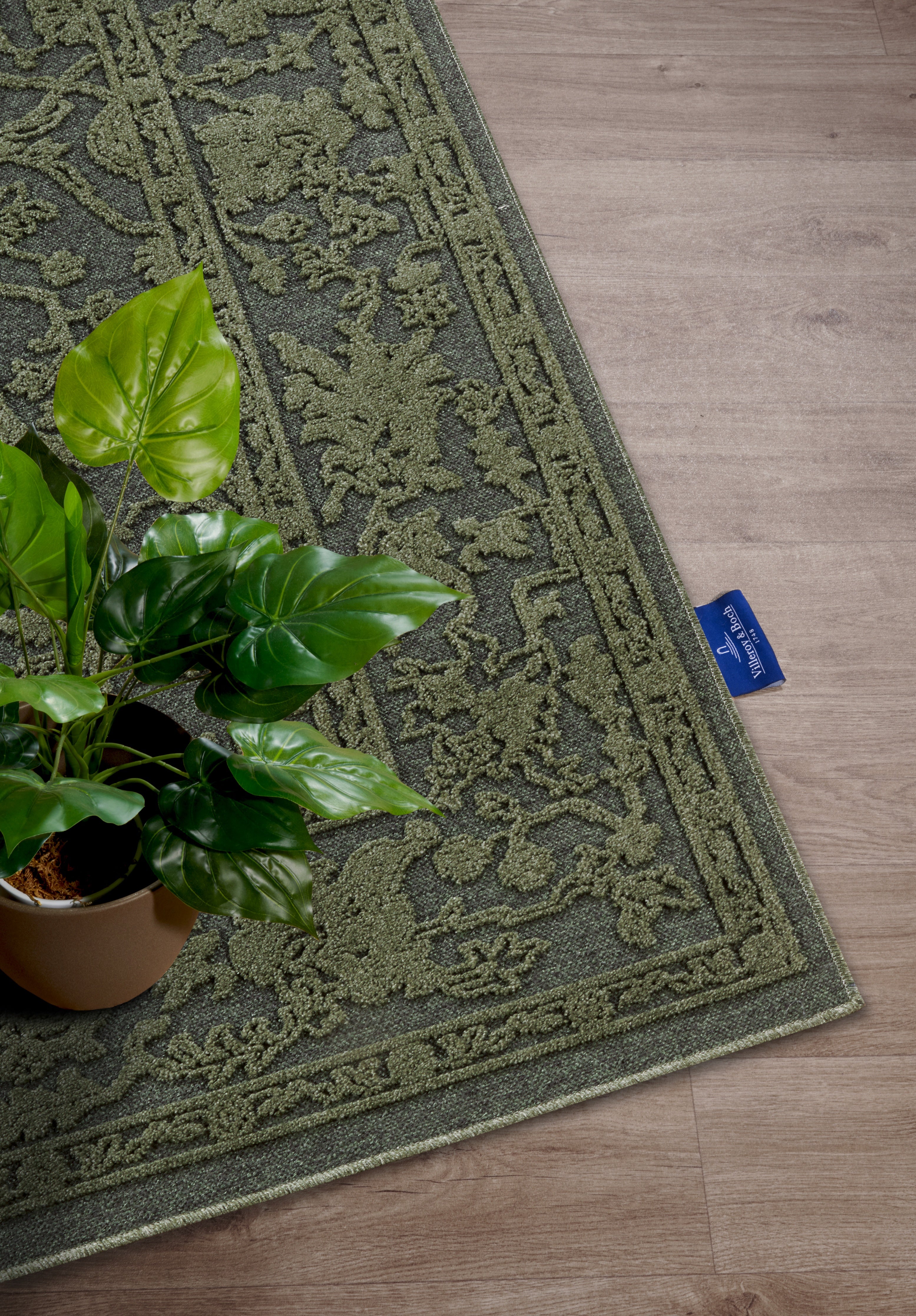 VILLEROY &amp; BOCH 106148 HÖG-LÅG Luggmatta, Ambroise Jungle Green