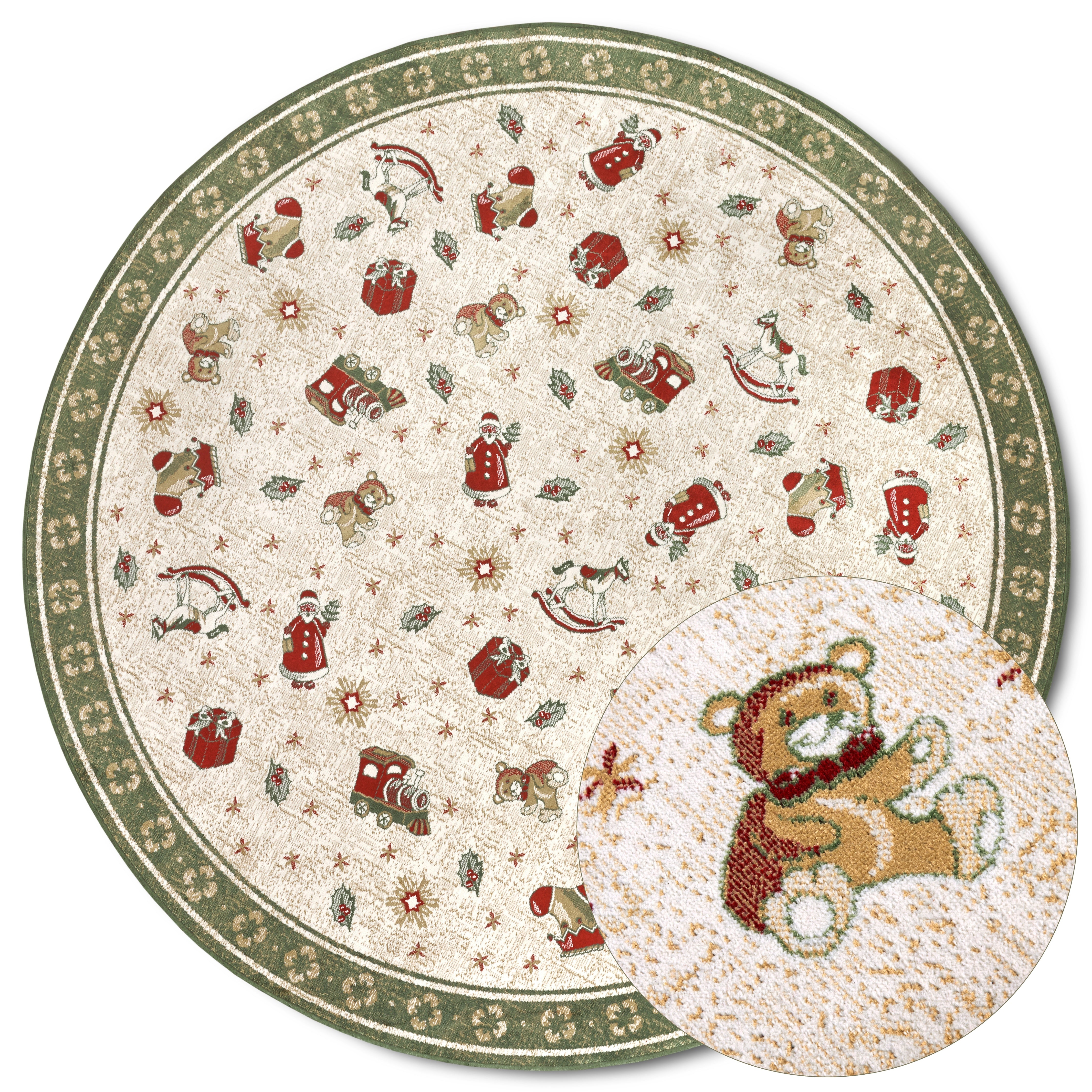 VILLEROY &amp; BOCH TOY'S DELIGHT JULMATTA, 106218 GRÖN-MULTI