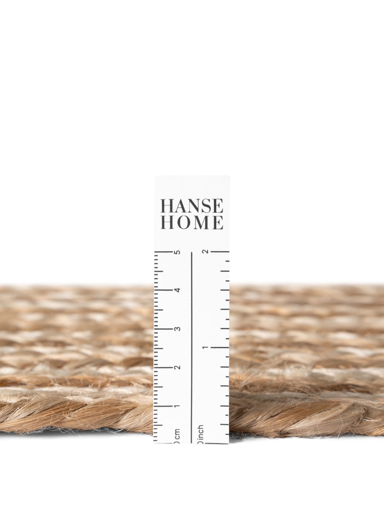 JUNO JUTE-MATTA LINE, NATUR VIT GULD