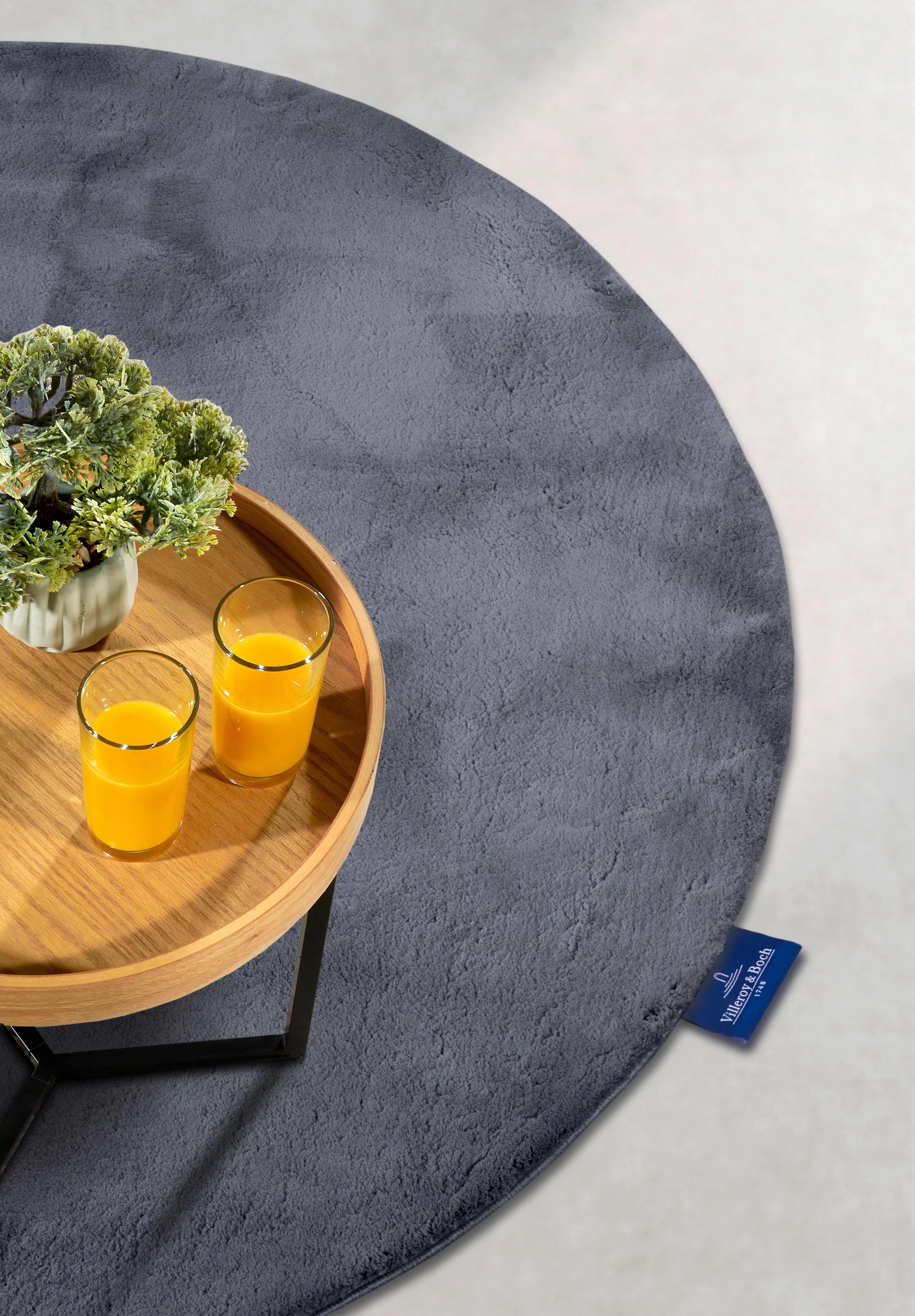 VILLEROY &amp; BOCH 106162 LÅG LAGMATTA, LEON ANTRACIT