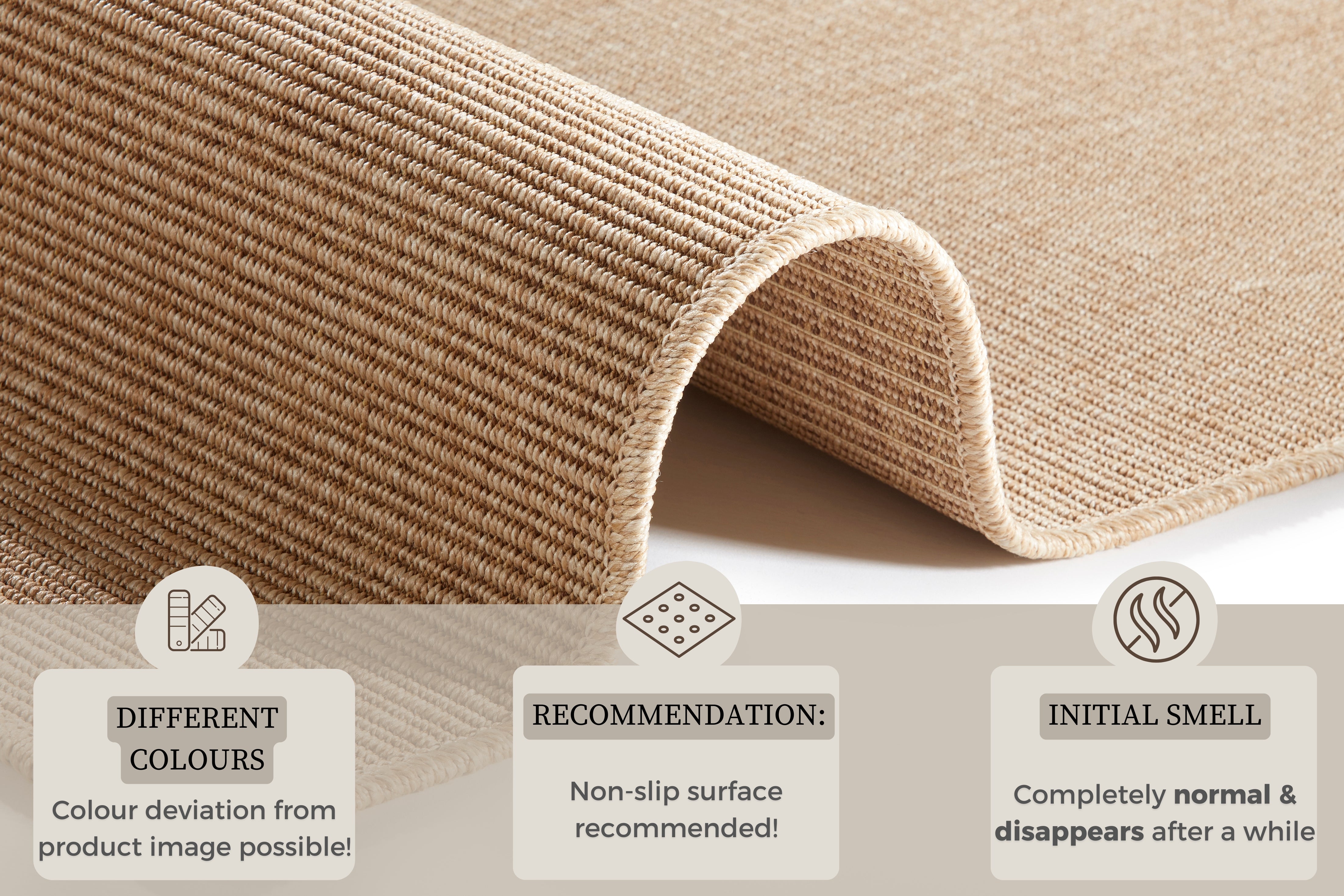 HANSE HOME MATTLÖPARE NATUR, NATUR BEIGE 103532