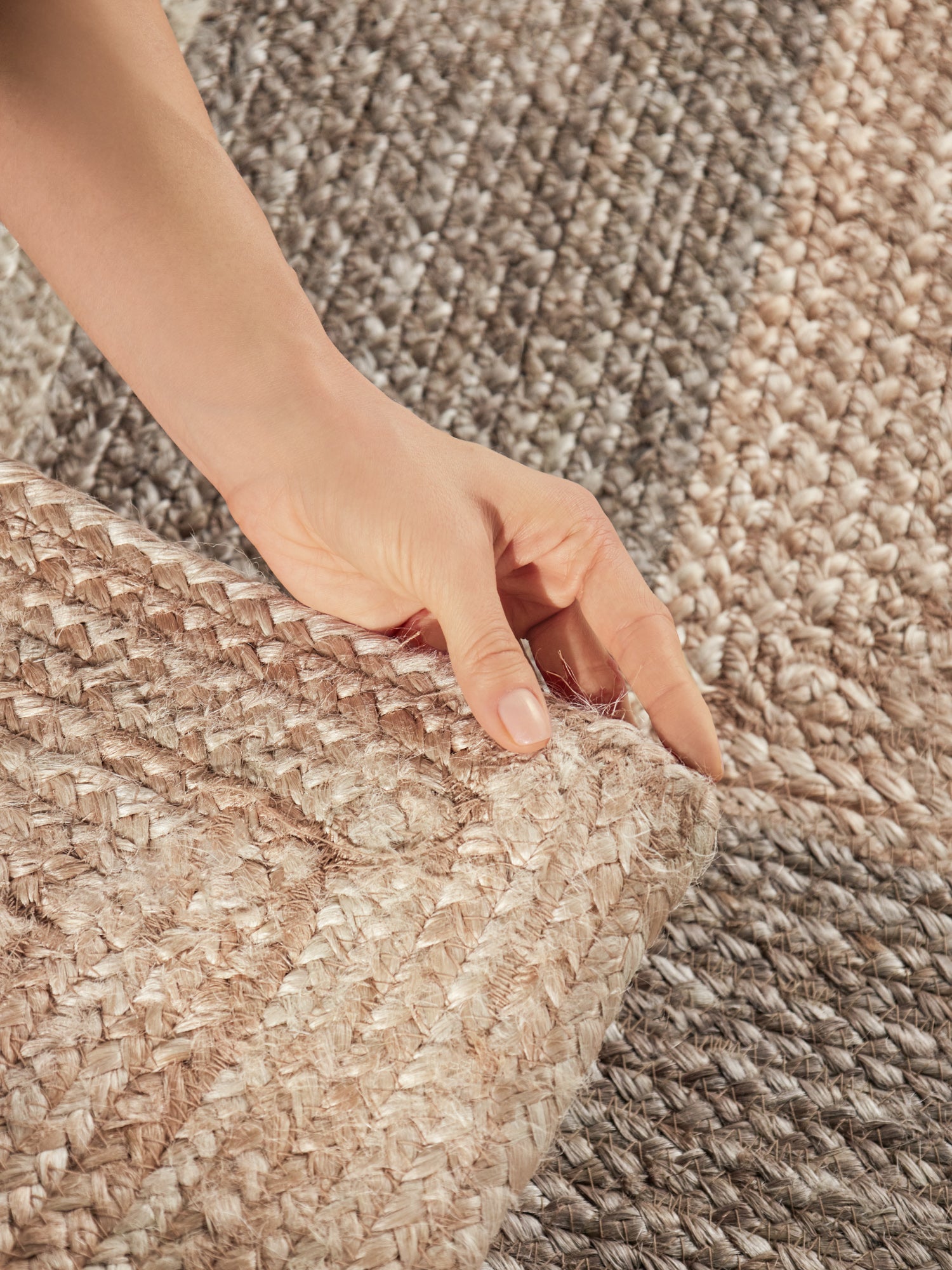 JUNO JUTE-MATTA FUSION, NATUR GULD MULTI