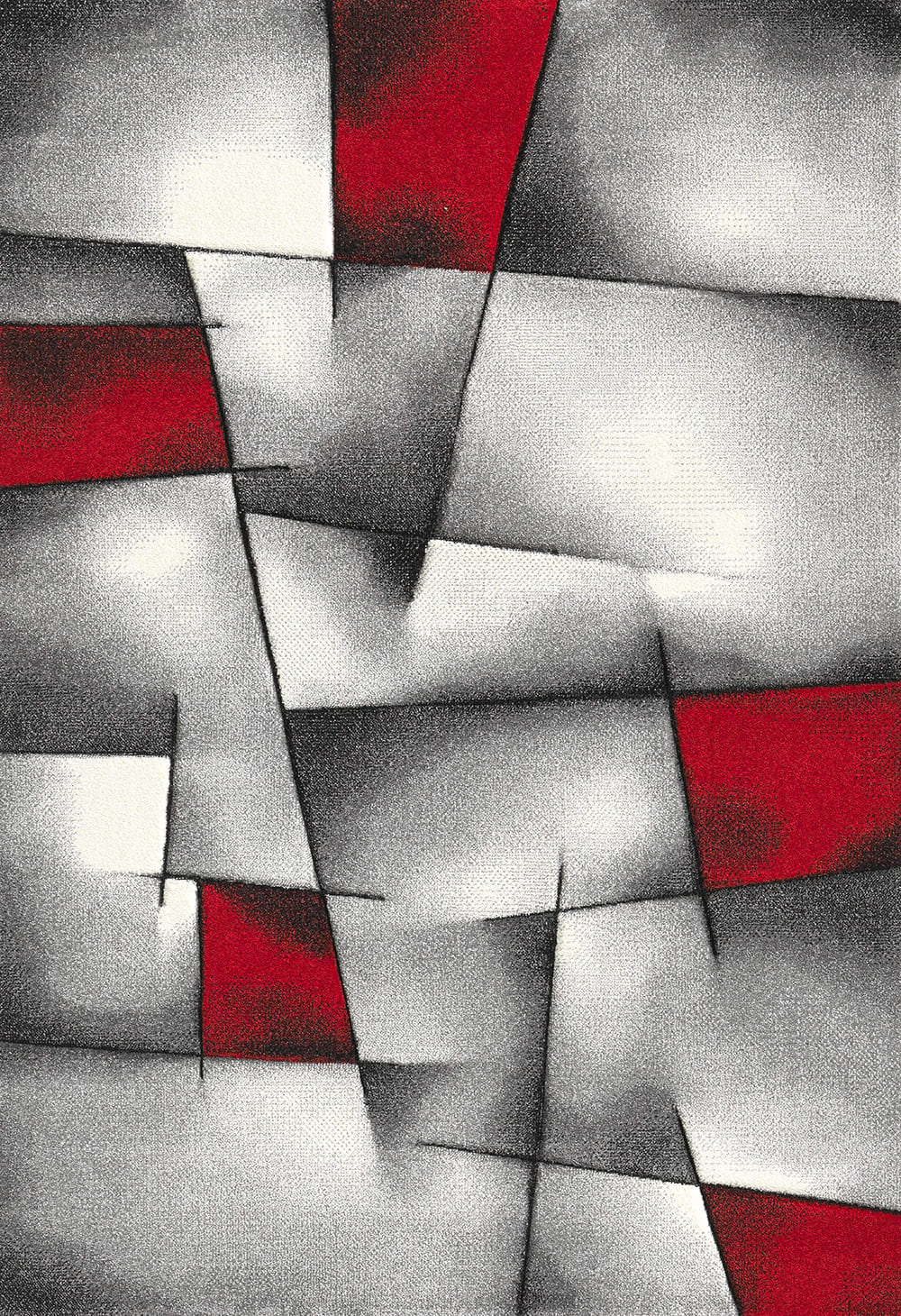 BRILLIANCE MODERNE TÆPPE, 660 910-RØD