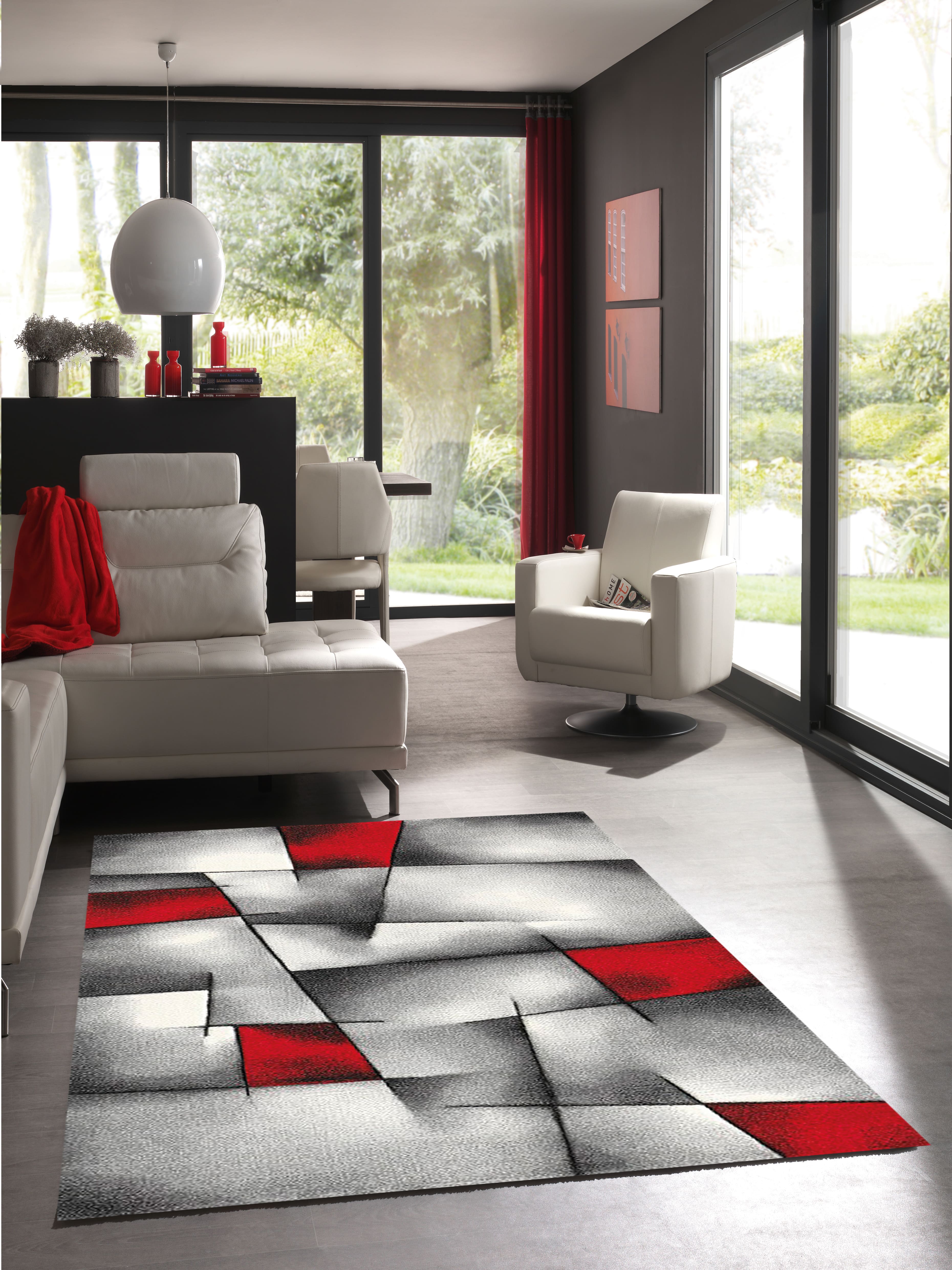 BRILLIANCE MODERNE TÆPPE, 660 910-RØD