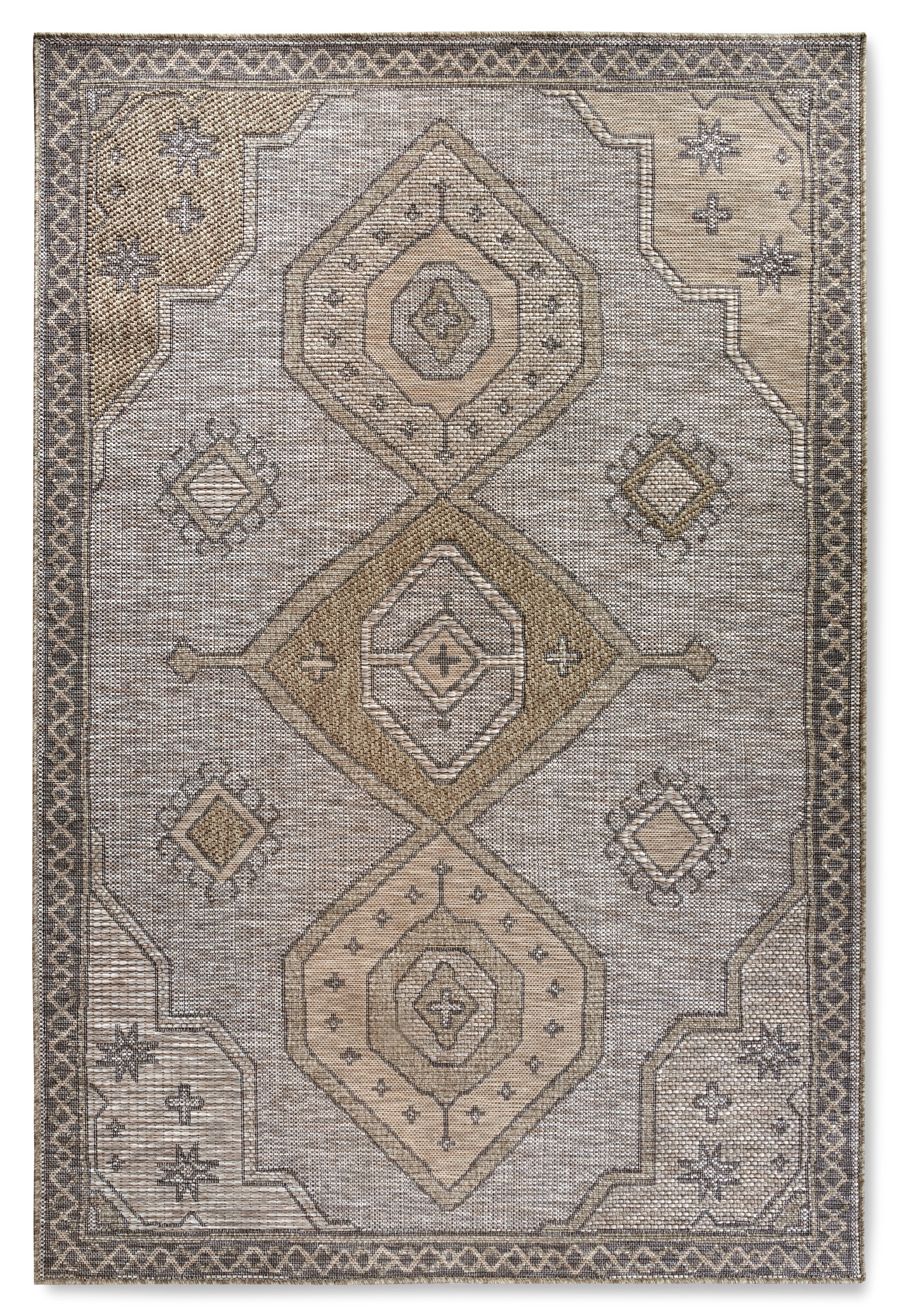 VILLEROY &amp; BOCH 106079 INOMHUS- OCH UTOMHUSMATTA ROBERT, NATURBRUN