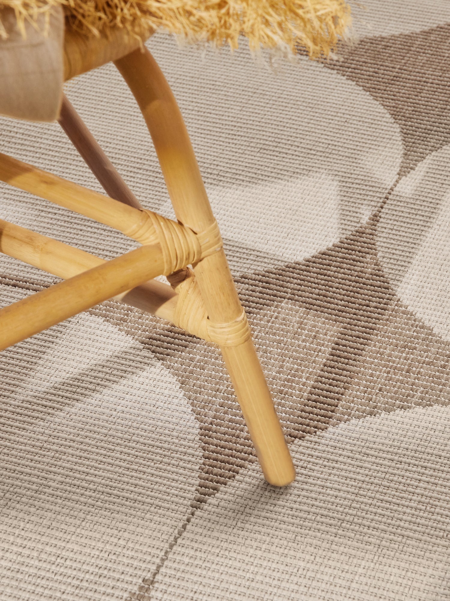 HANSE HOME DUORO - VÄNDBAR UTOMHUSMATTA, JUTE-VIT 106245