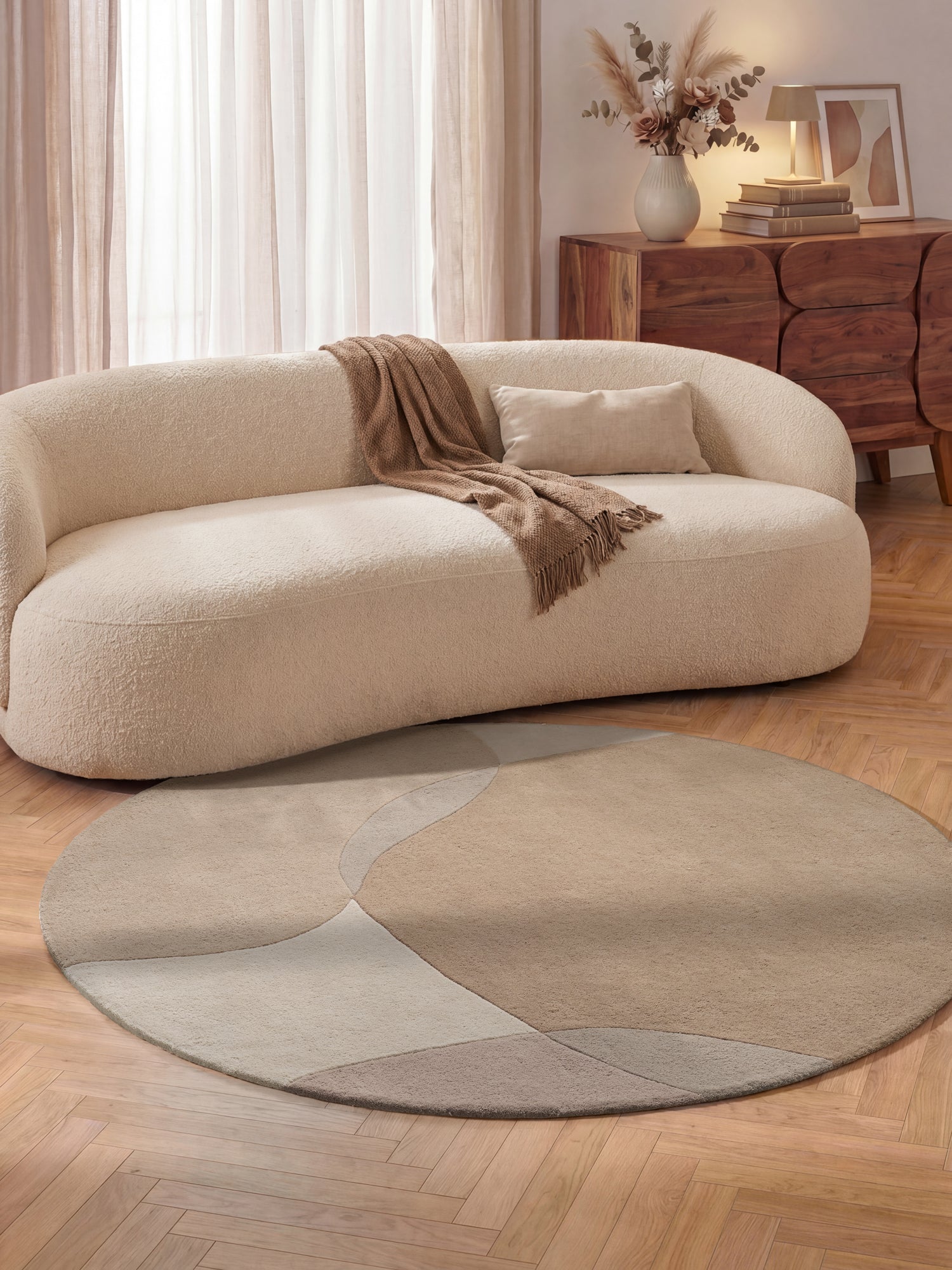 VILLEROY & BOCH 1876 ULDTÆPPE OVIA CREME BEIGE