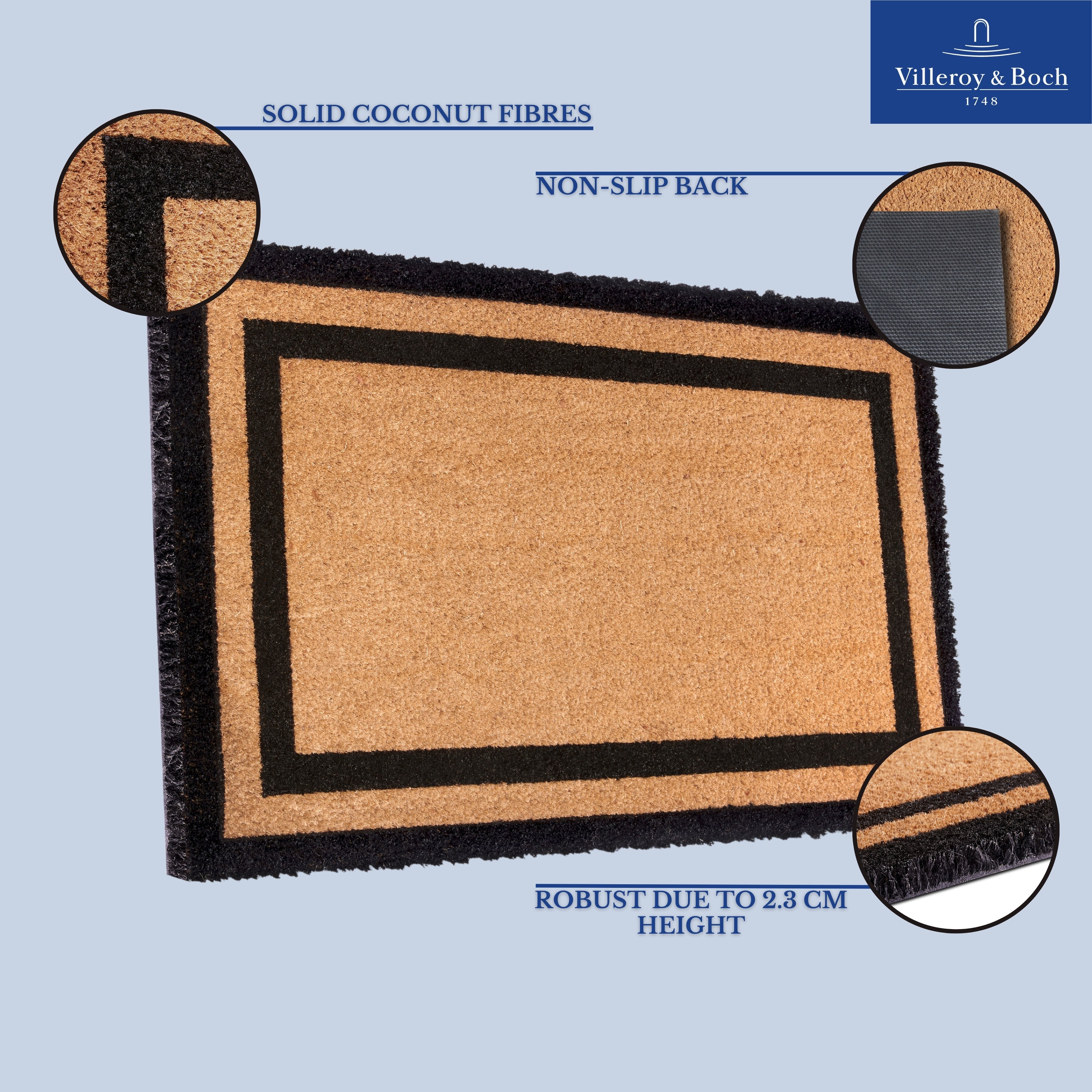 VILLEROY &amp; BOCH 106118 DÖRRMATTA, COCOS PORTE CLAUDE