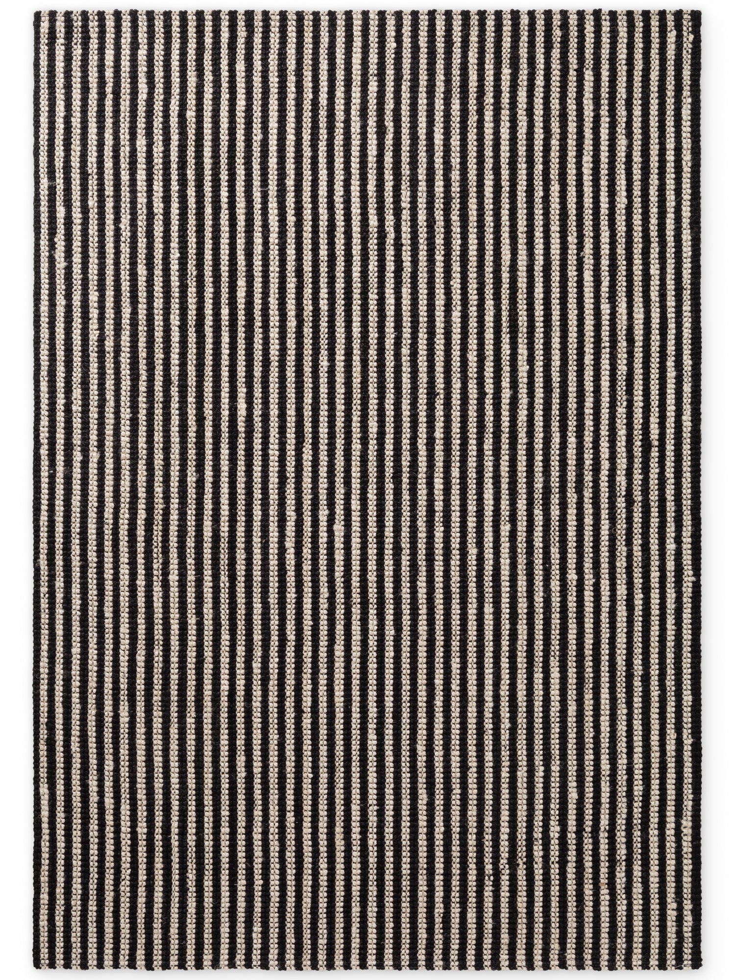ELLE DECORATION HARVEST JUTEMATTA EBENHOLTS, NATURLIG-ELFENBEN-SVART