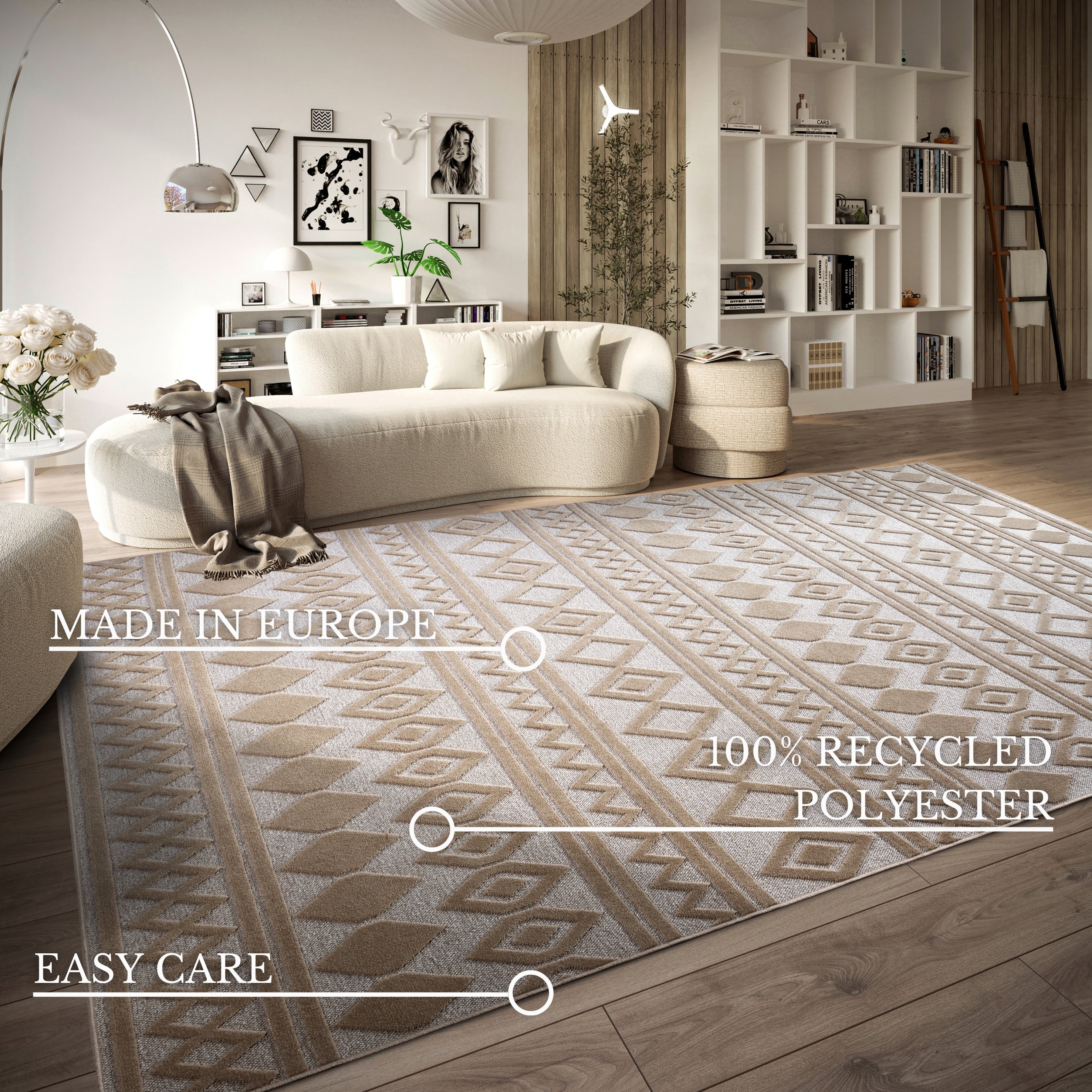 VILLEROY &amp; BOCH 106137 HÖG-LÅG Luggmatta, Catherine Cream