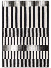 ELLE DECORATION STRYVE ULLMATTA PULSE, SVART-VIT
