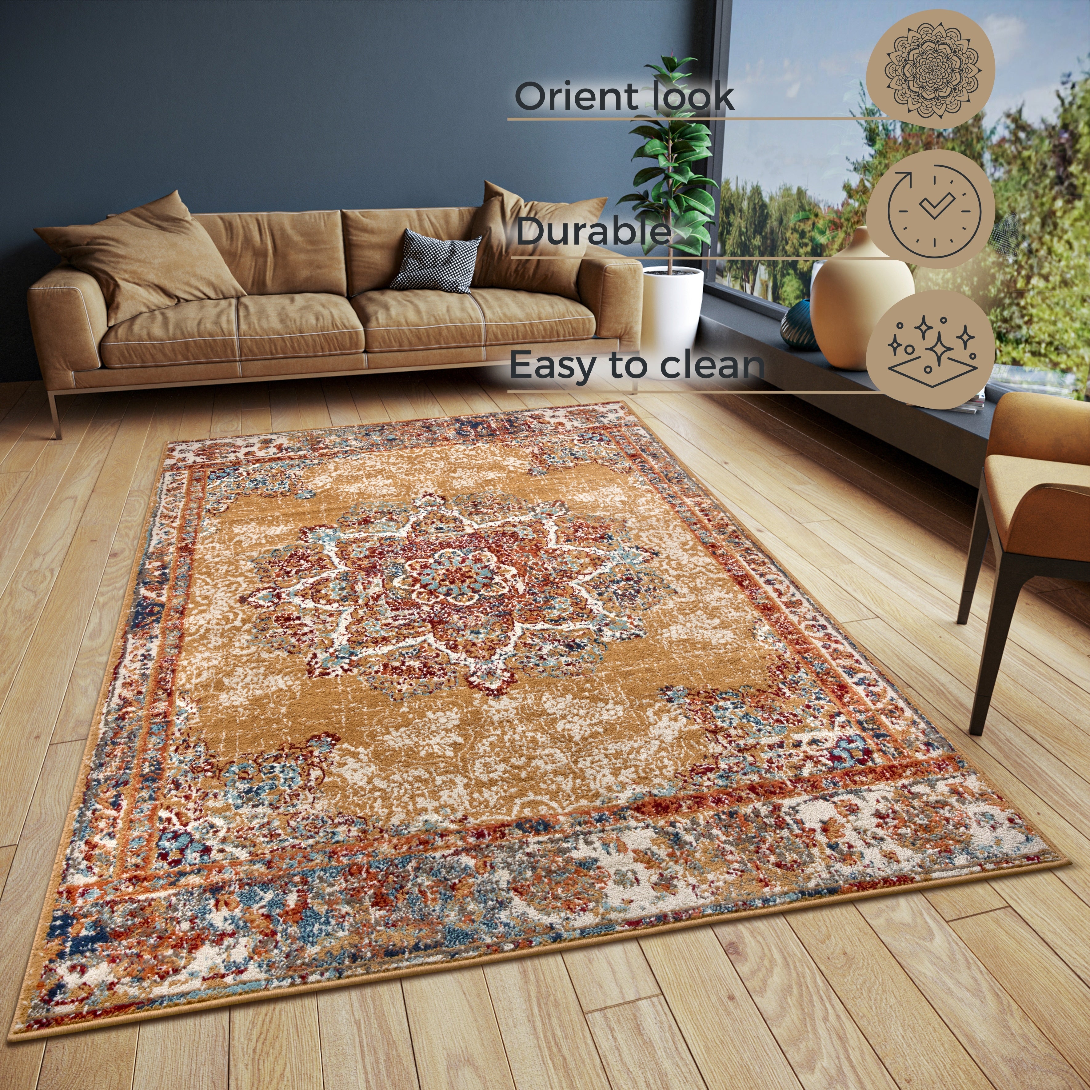LUXOR MATTA GULD 105646