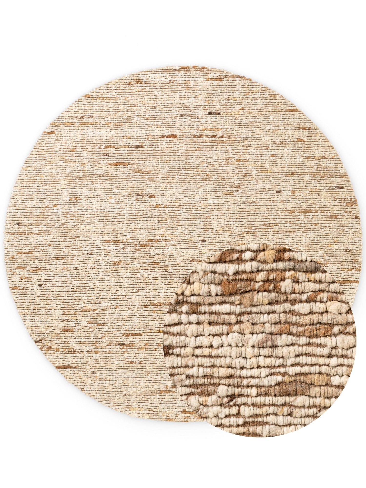 TED BAKER BEXLEY ULDTÆPPE, WOOLWICH CREME-MULTI