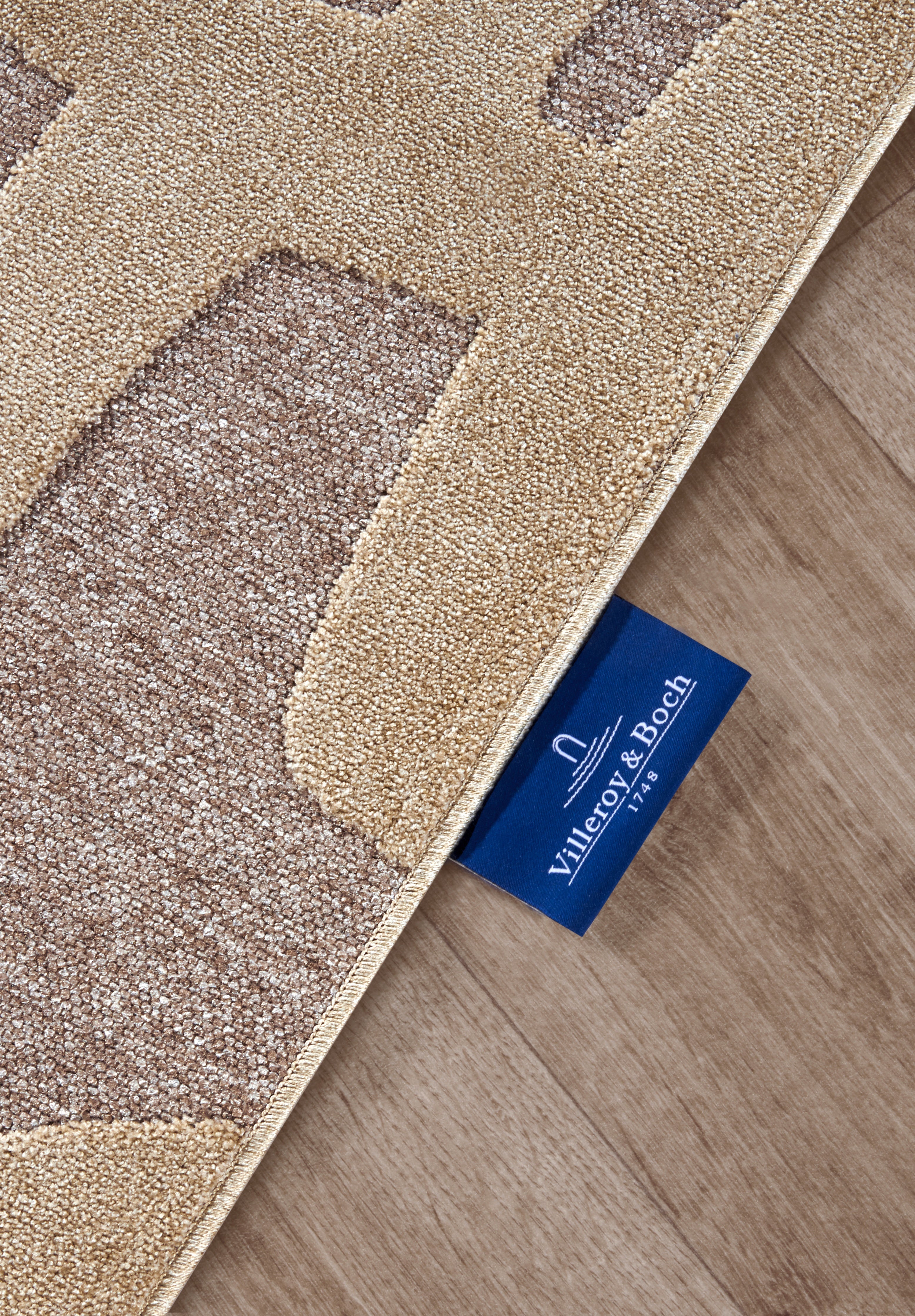 VILLEROY &amp; BOCH 106142 HÖG-LÅG Luggmatta, THERESE Naturgrå-BEIGE