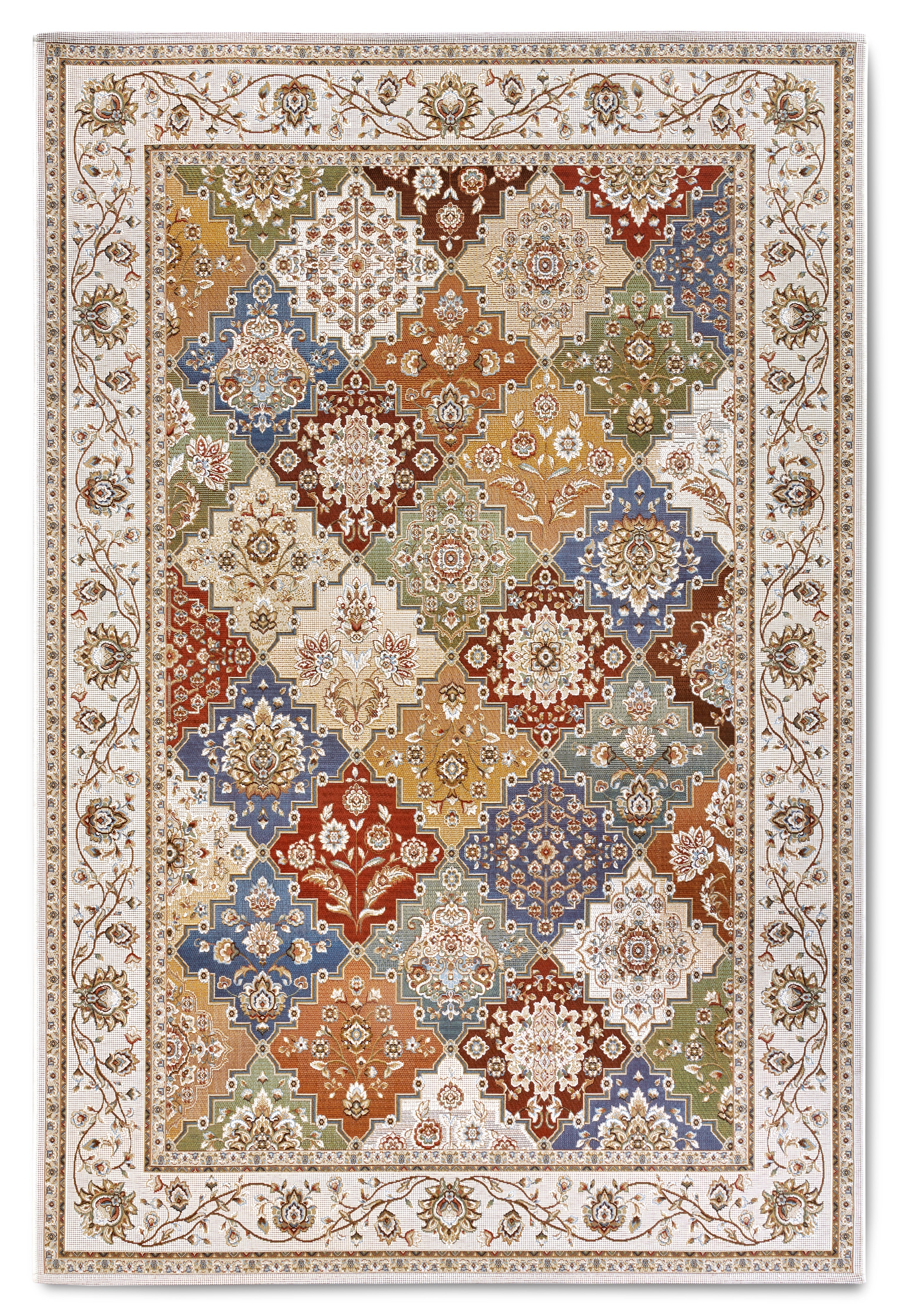 VILLEROY &amp; BOCH 106056 - INOMHUS- OCH UTOMHUSMATTA, PIERRE CREME-MULTI