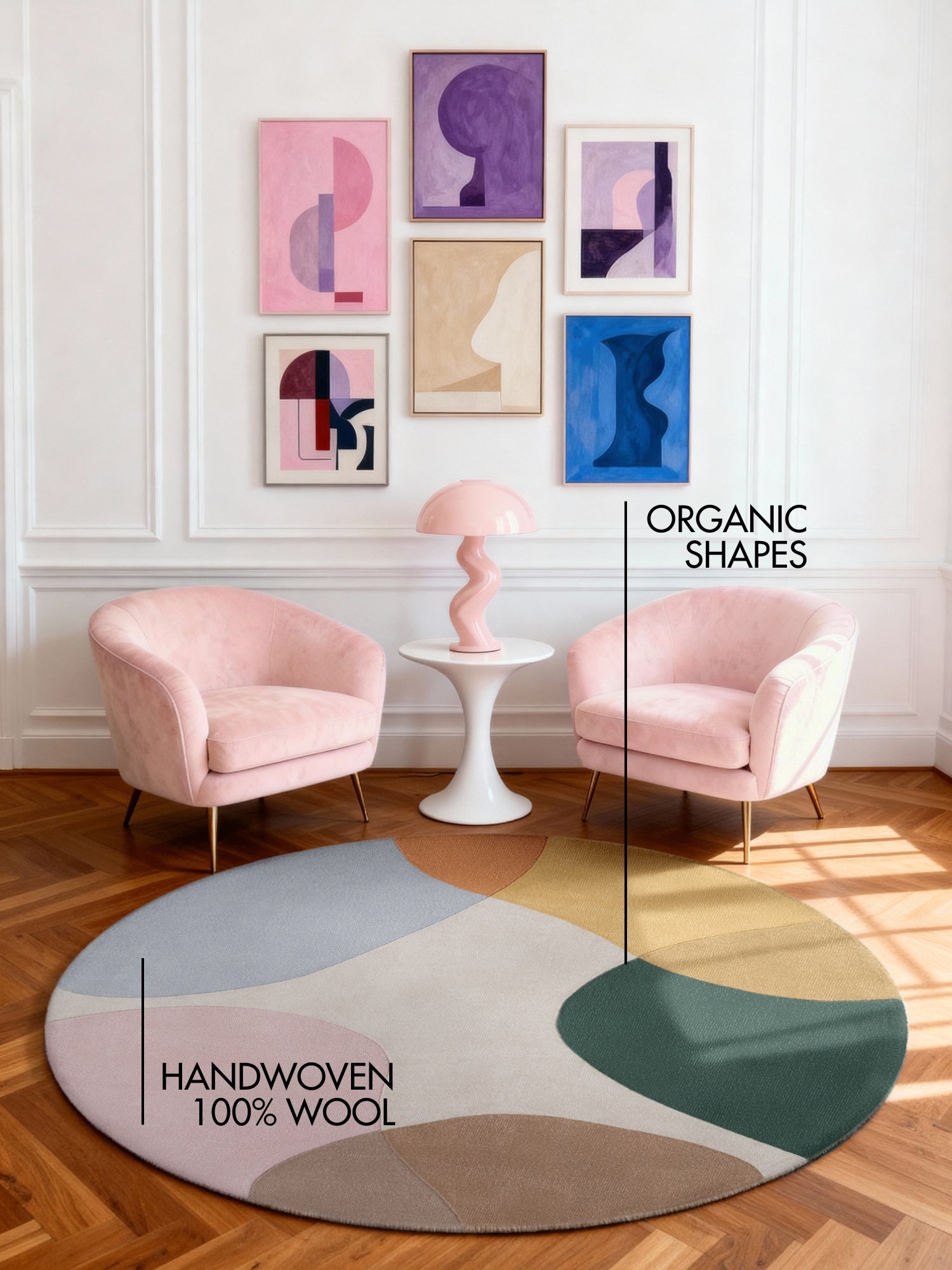 TED BAKER HACKNEY ULLFILT CLARISSA, MULTIFÄRGAD