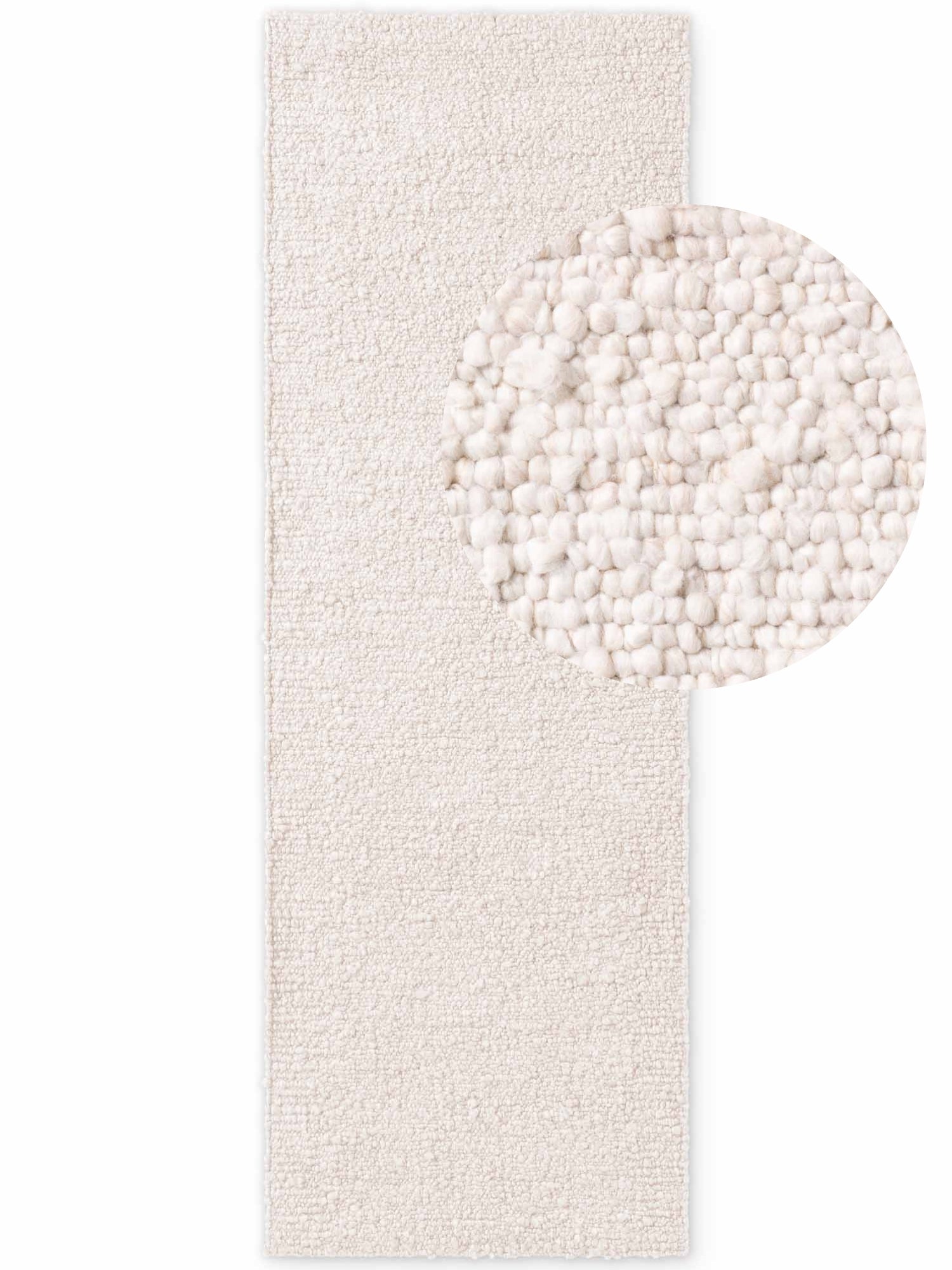 TED BAKER NOTTING HILL MJUK BOUCLE KORTLUGGIG MATTA, PORTOBELLO CREAM