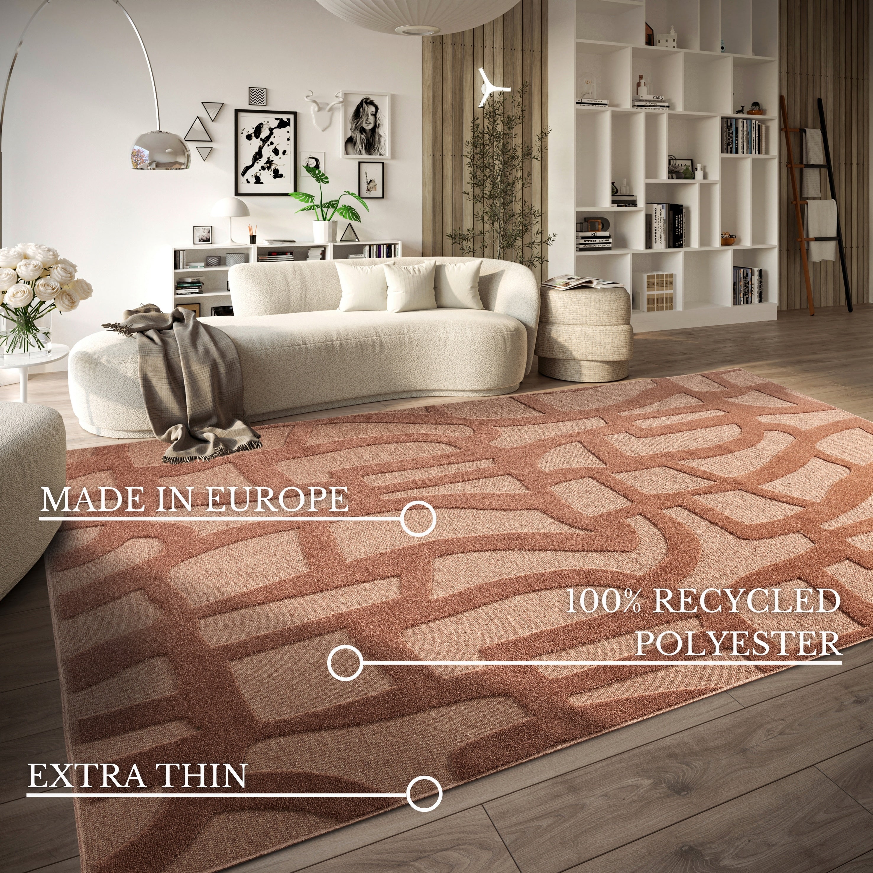 VILLEROY &amp; BOCH 106143 HÖG-LÅG Luggmatta, THERESE Naturkoppar