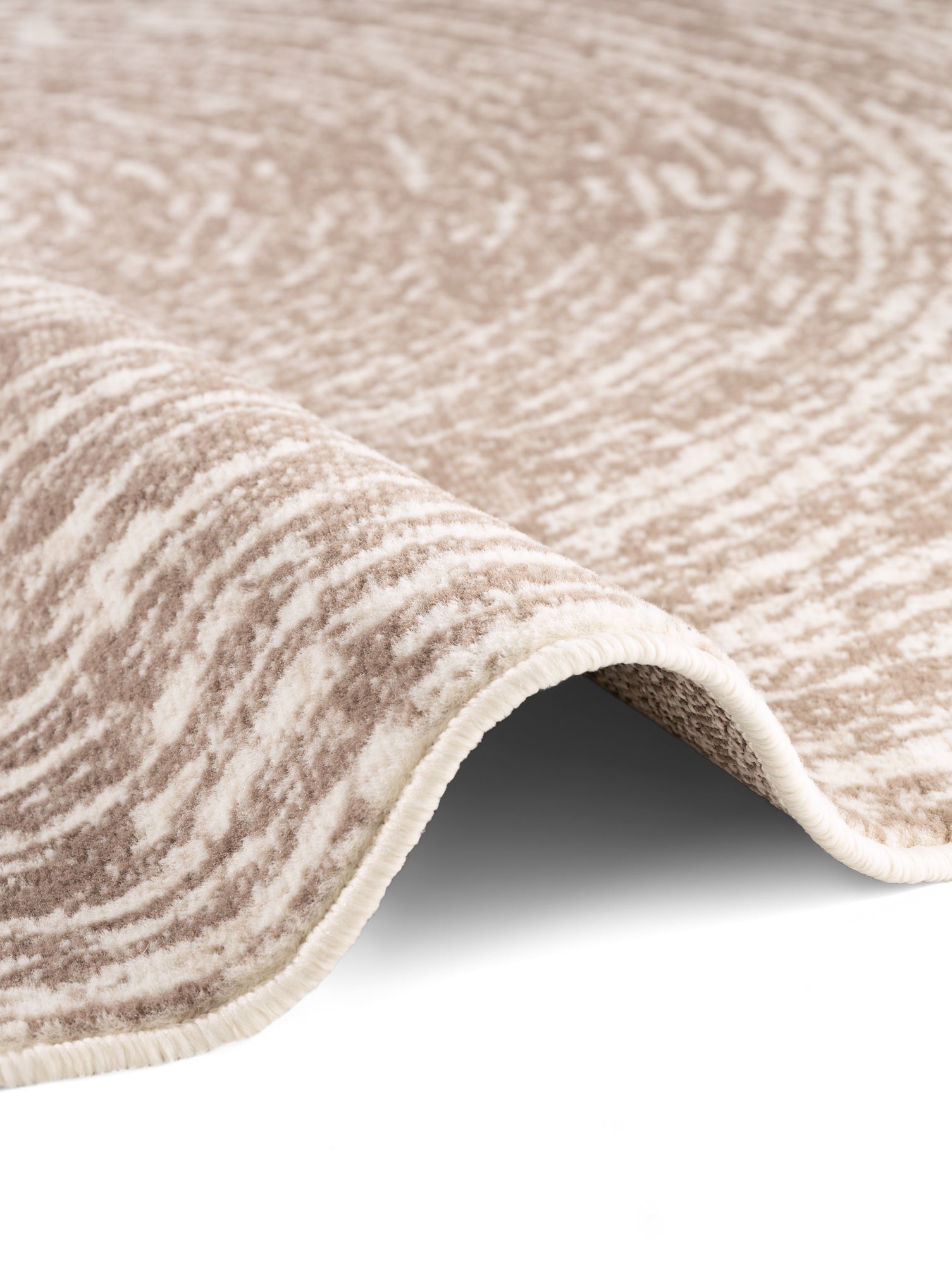FLORIA RUND MATTA - KRÄM-BEIGE 106258