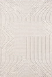 TENERIFE MODERNE FLADVÆVET TÆPPE, 54221 260-CREME