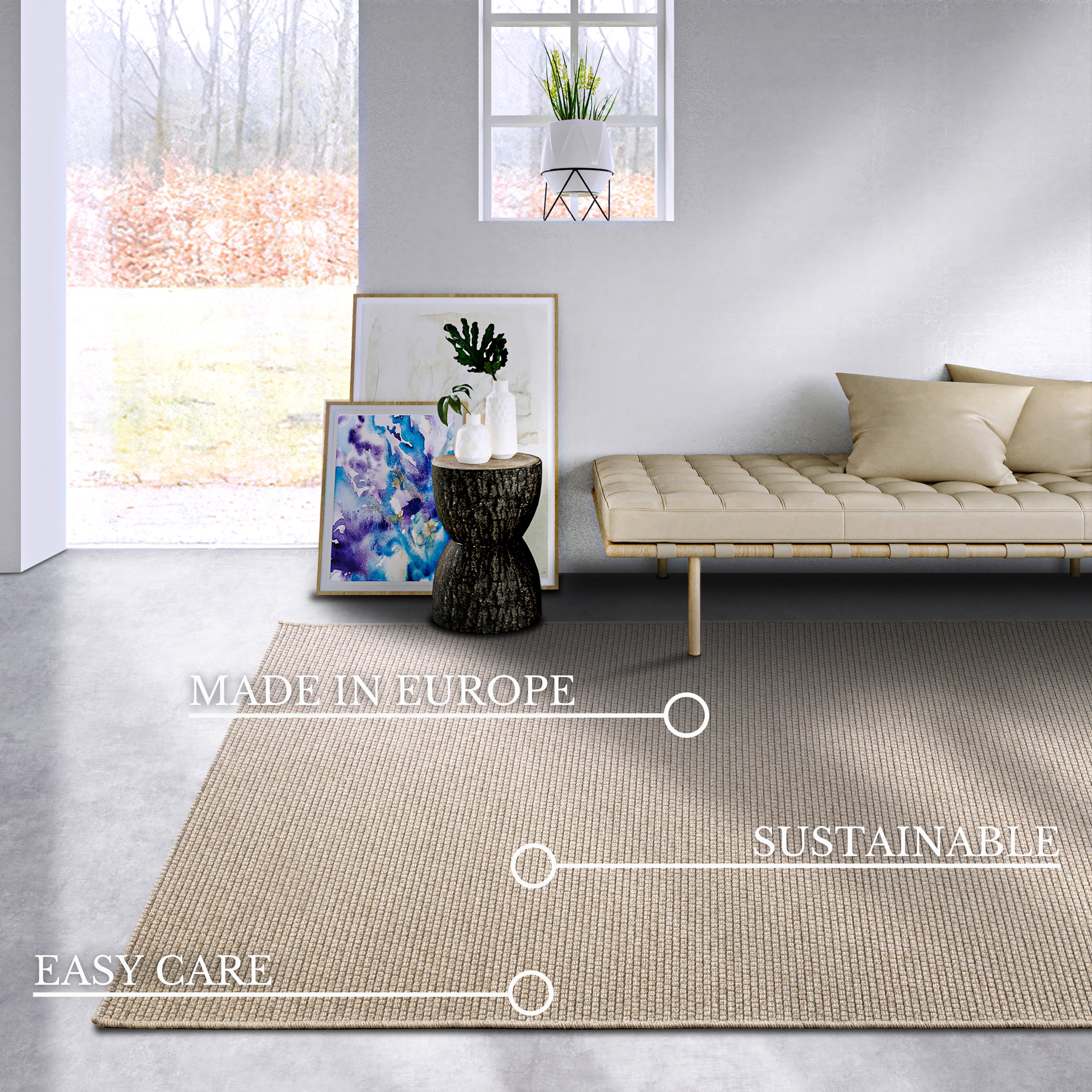 VILLEROY &amp; BOCH 106100 ULLMATTA CHARLES, NATURBEIGE