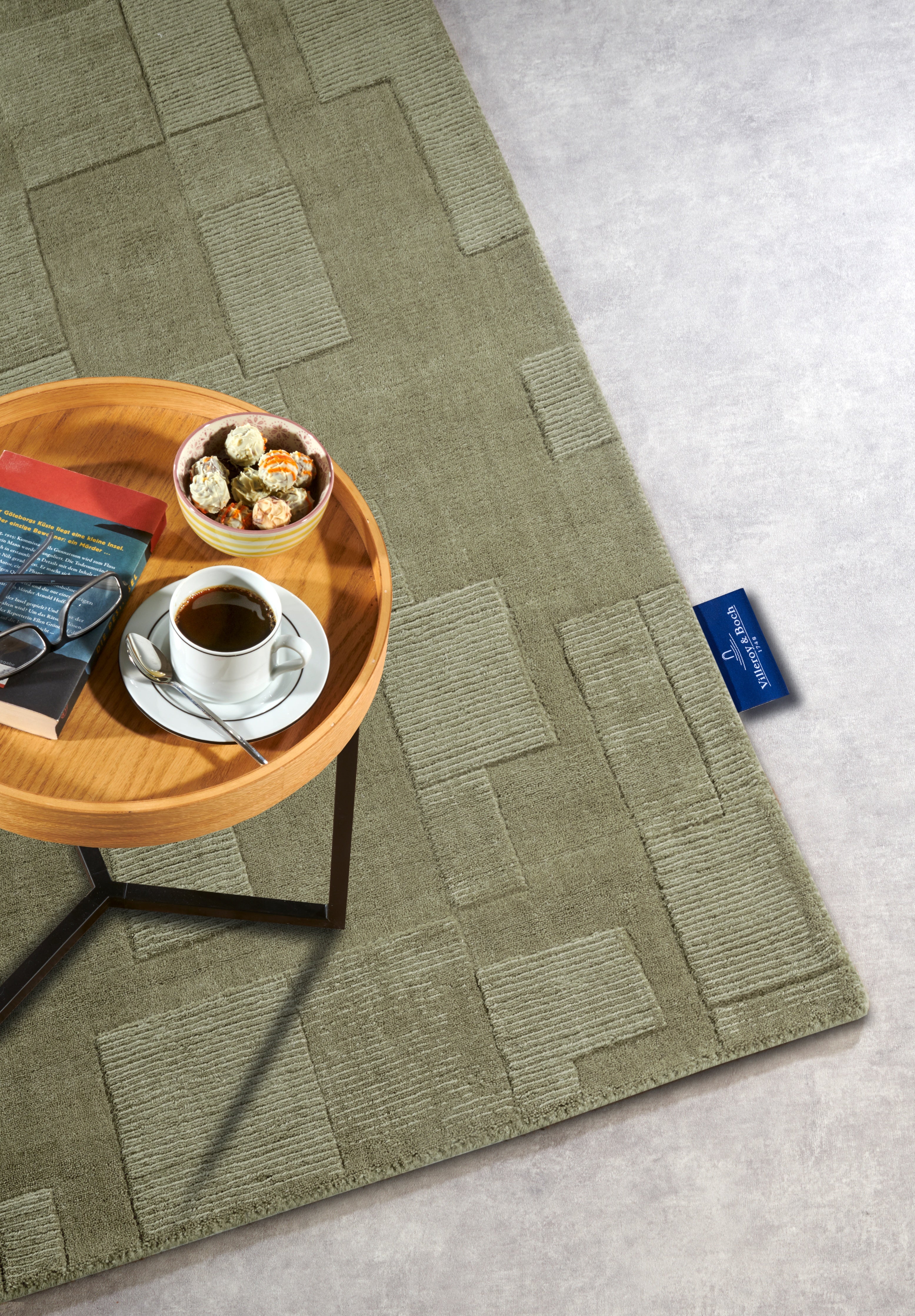 VILLEROY &amp; BOCH 106182 ULLMATTA, WILHELMINE GRÖN