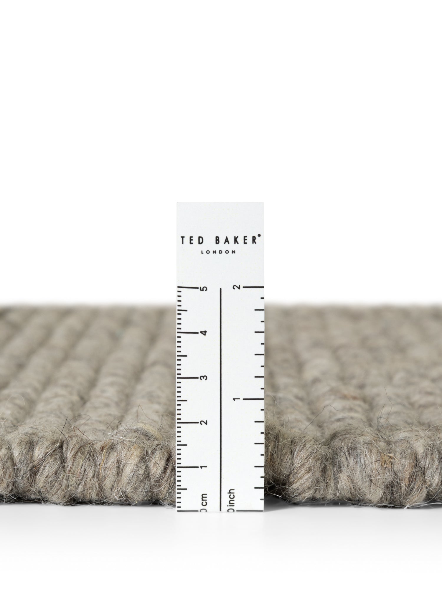 TED BAKER CAMDEN ULLFILT PARKER, NATURGRÅ