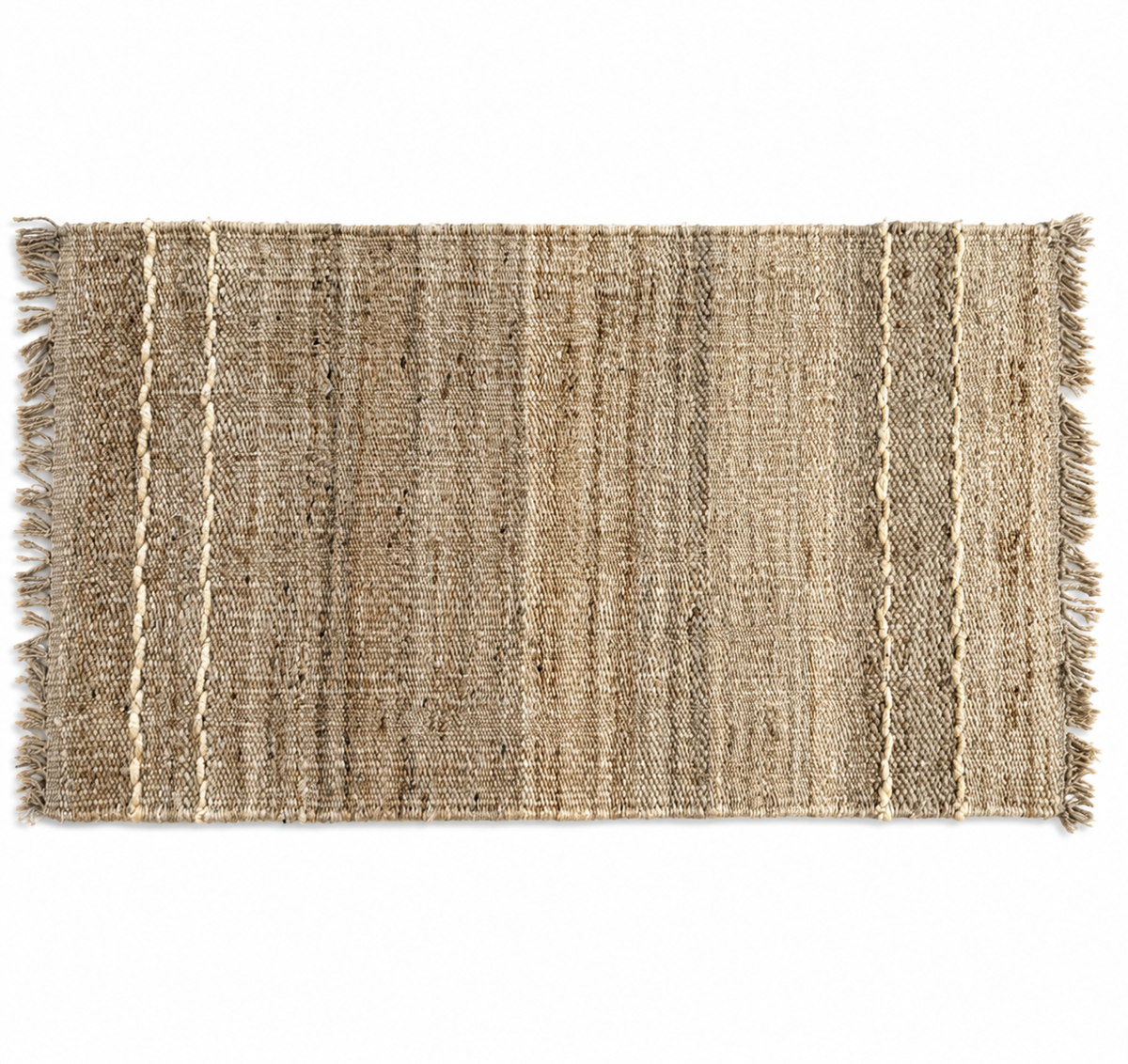 NORDIC JUTE HÅNDVÆVET DØRMÅTTE, NATUR