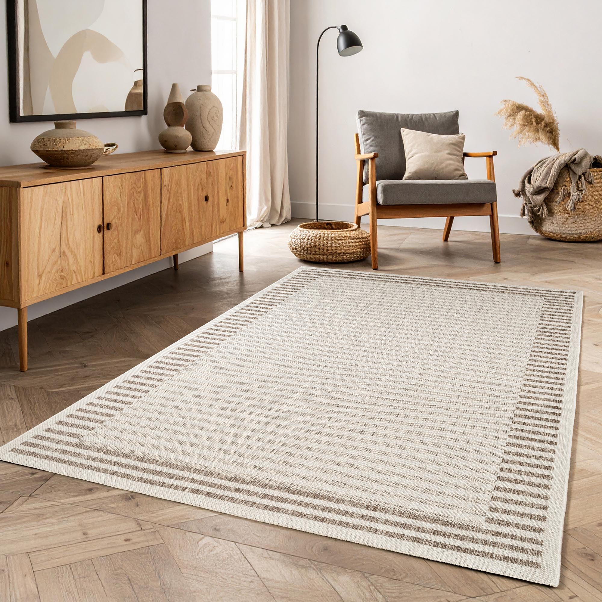 SUNSET FLATWOVE-MATTA, 200 BEIGE