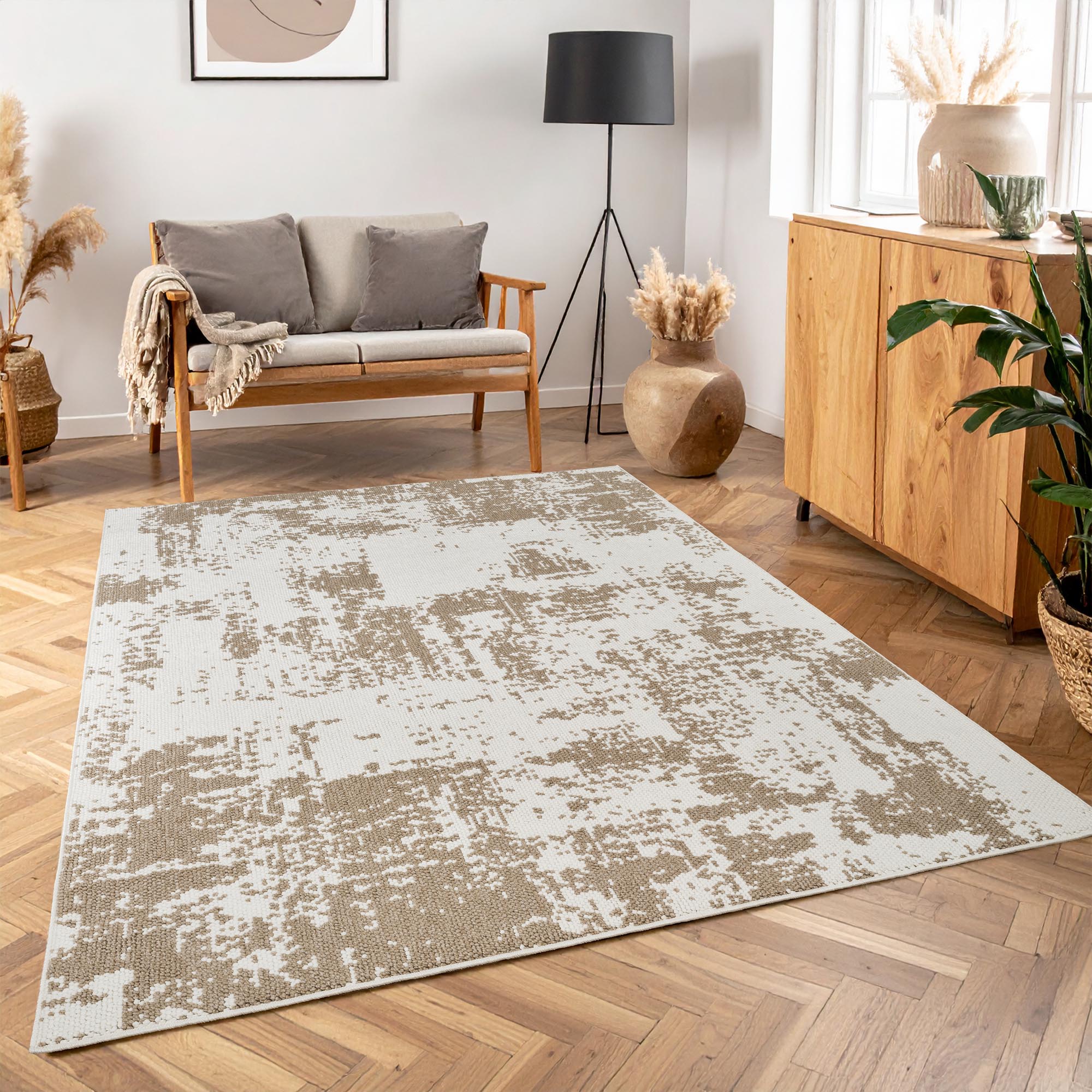 TUFFY MODERN MATTA, 100 VIT-BEIGE