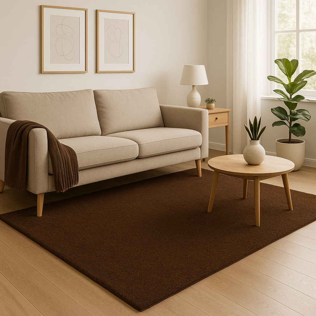 NORDIC SOFT MODERN KORTLUGGIG MATTA/MATTA/RUGGER, 72 MOCHA