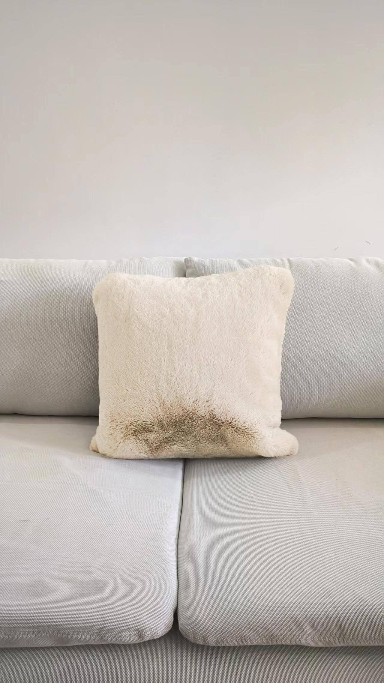 MJUKT PÄLSKUDDOVERDRAG, KRÄM
