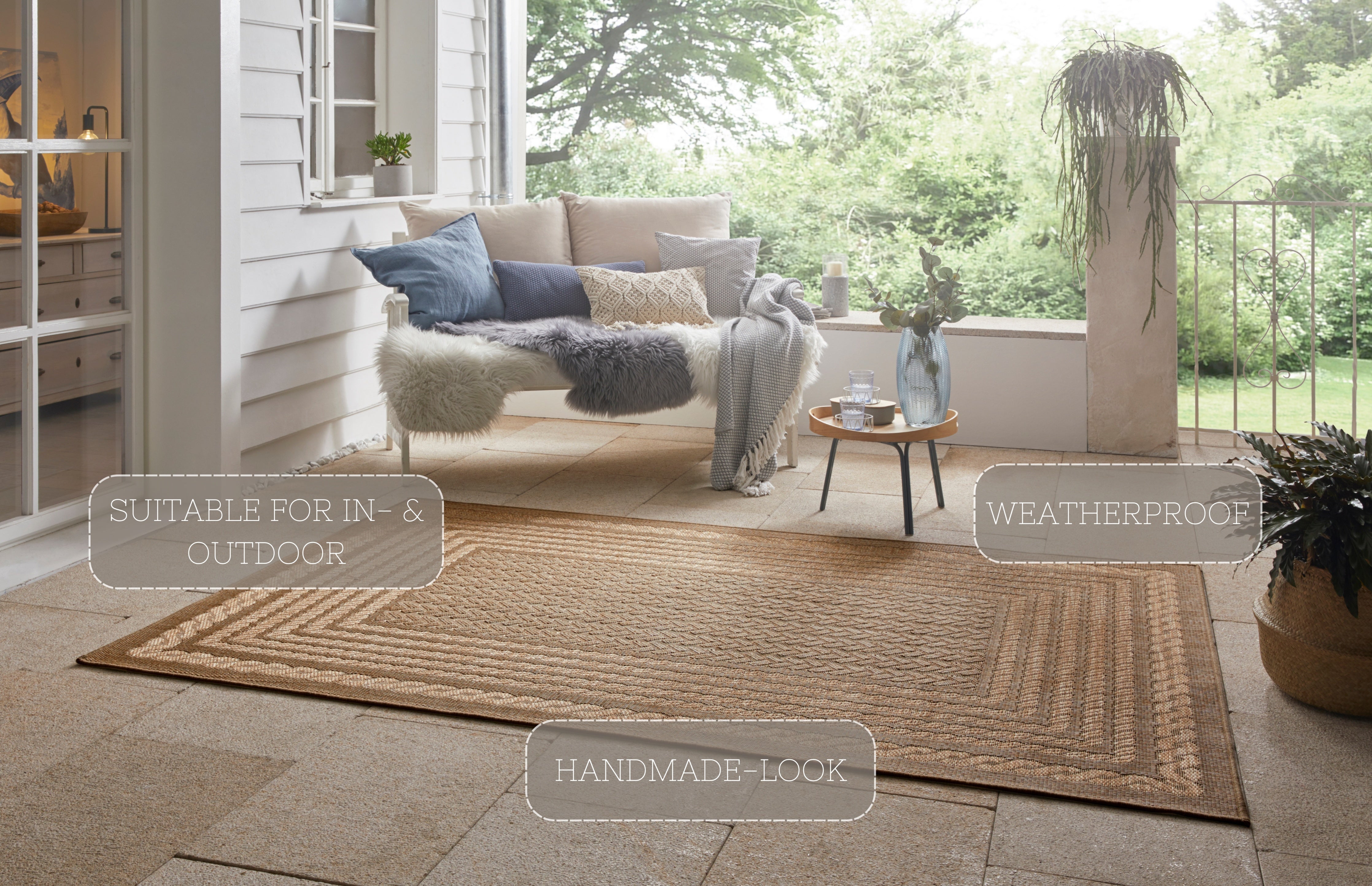 HANSE HOME FOREST MATTA, BEIGE-BRUN 103992