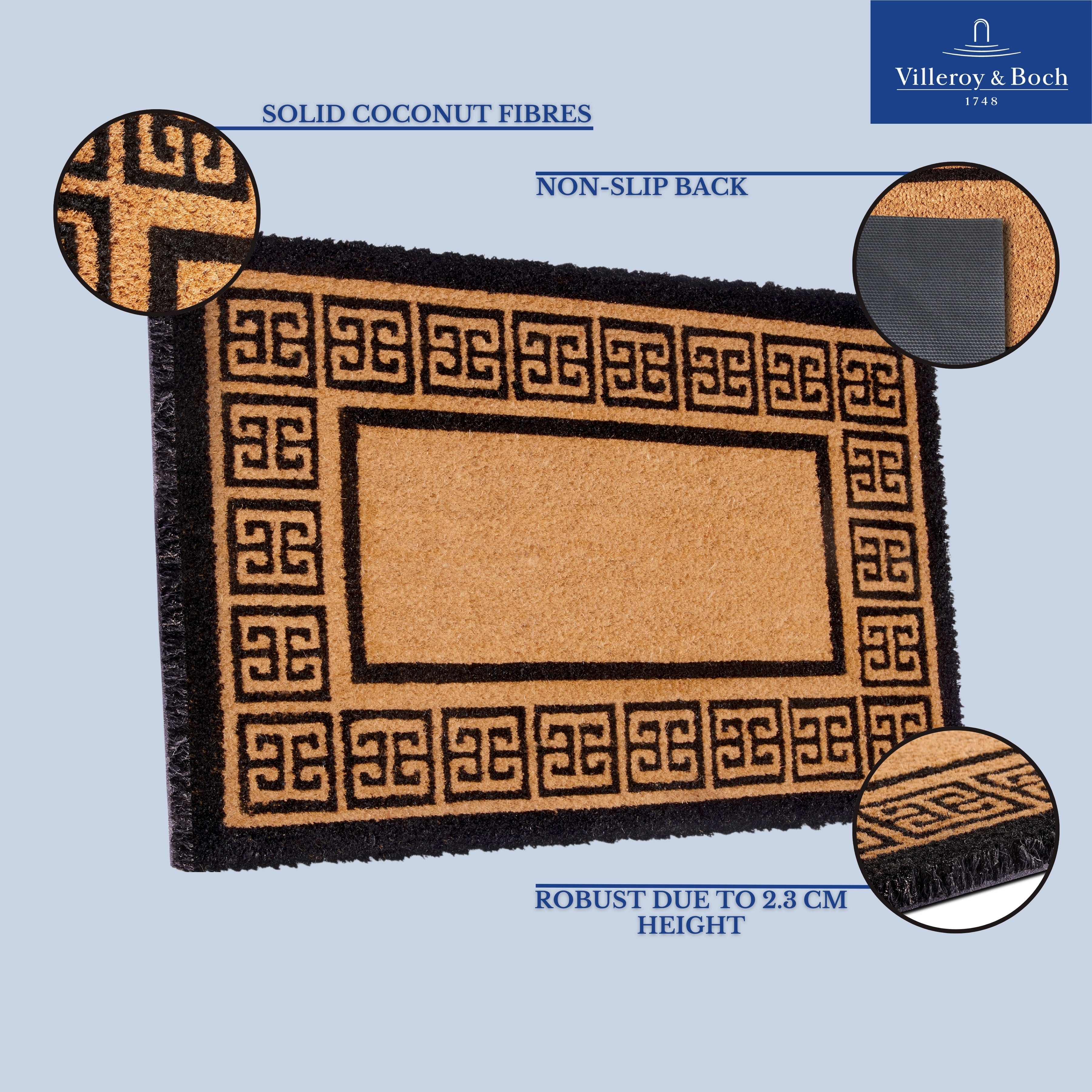VILLEROY &amp; BOCH 106115 DÖRRMATTA, COCOS PORTE LOUIS