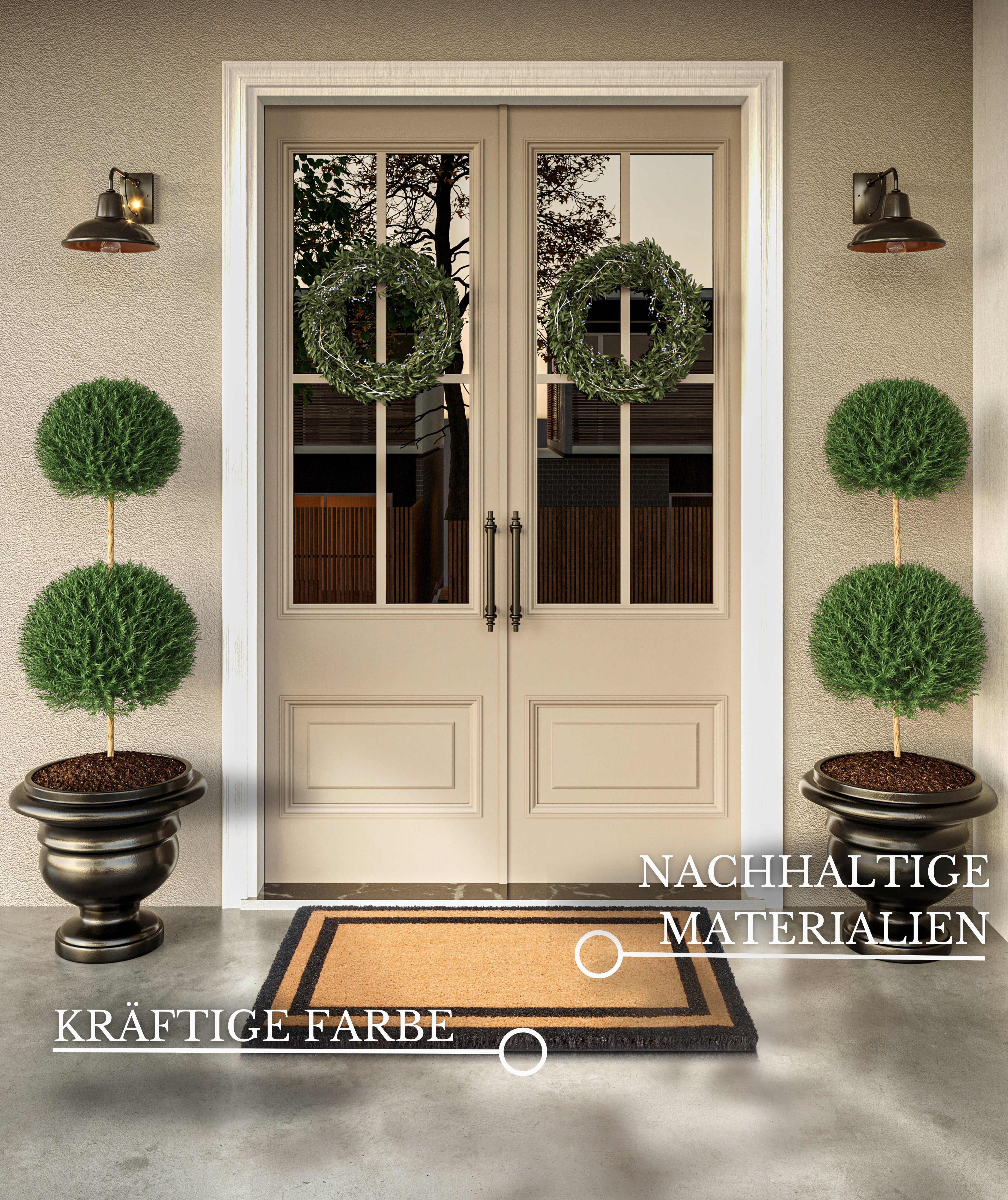 VILLEROY &amp; BOCH 106118 DÖRRMATTA, COCOS PORTE CLAUDE