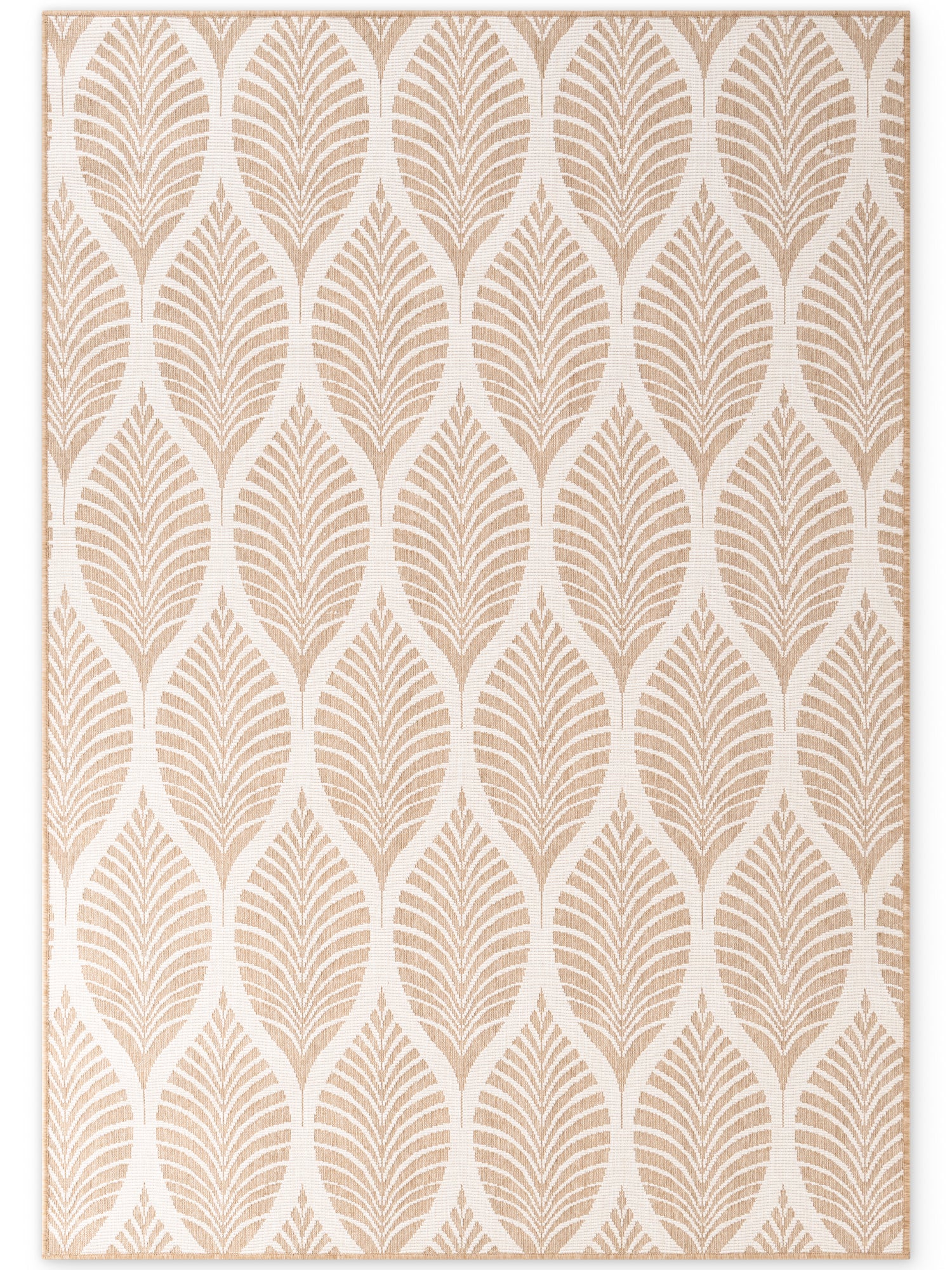 HANSE HOME DUORO - VÄNDBAR UTOMHUSMATTA, JUTE-VIT 106247
